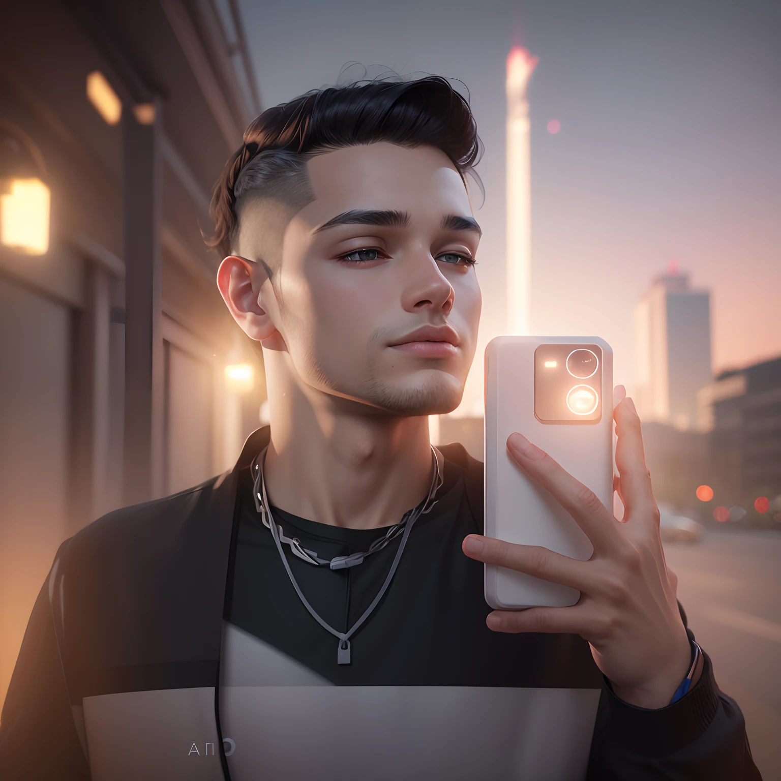 Change 3d ai colour light dree realistic face boy 8k realistic face boy best style boy hair