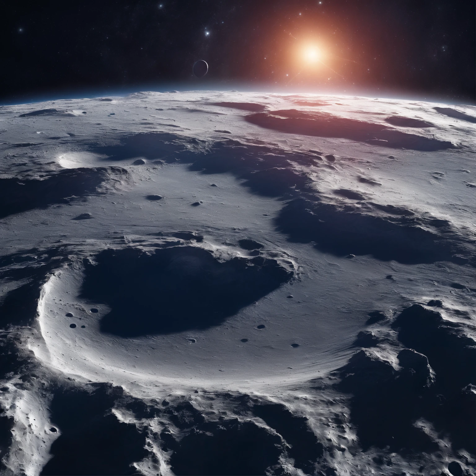 Master Parts、Superior Quality、superior image quality、The 8k quality、Beautiful pictures of the starry sky、magnifica、Arched Milky Way:1.25、Alafed view of Earth from the lunar surface:1.25, Lunar surface, space photo, on the moon, moon background, moon background, on the moon, Lunar soil, space photo, moonscape, Focus on the Moon, On Moon, Numerous craters, Seeing the Earth from the surface of the moon:1.9, big earth in the sky:1.9