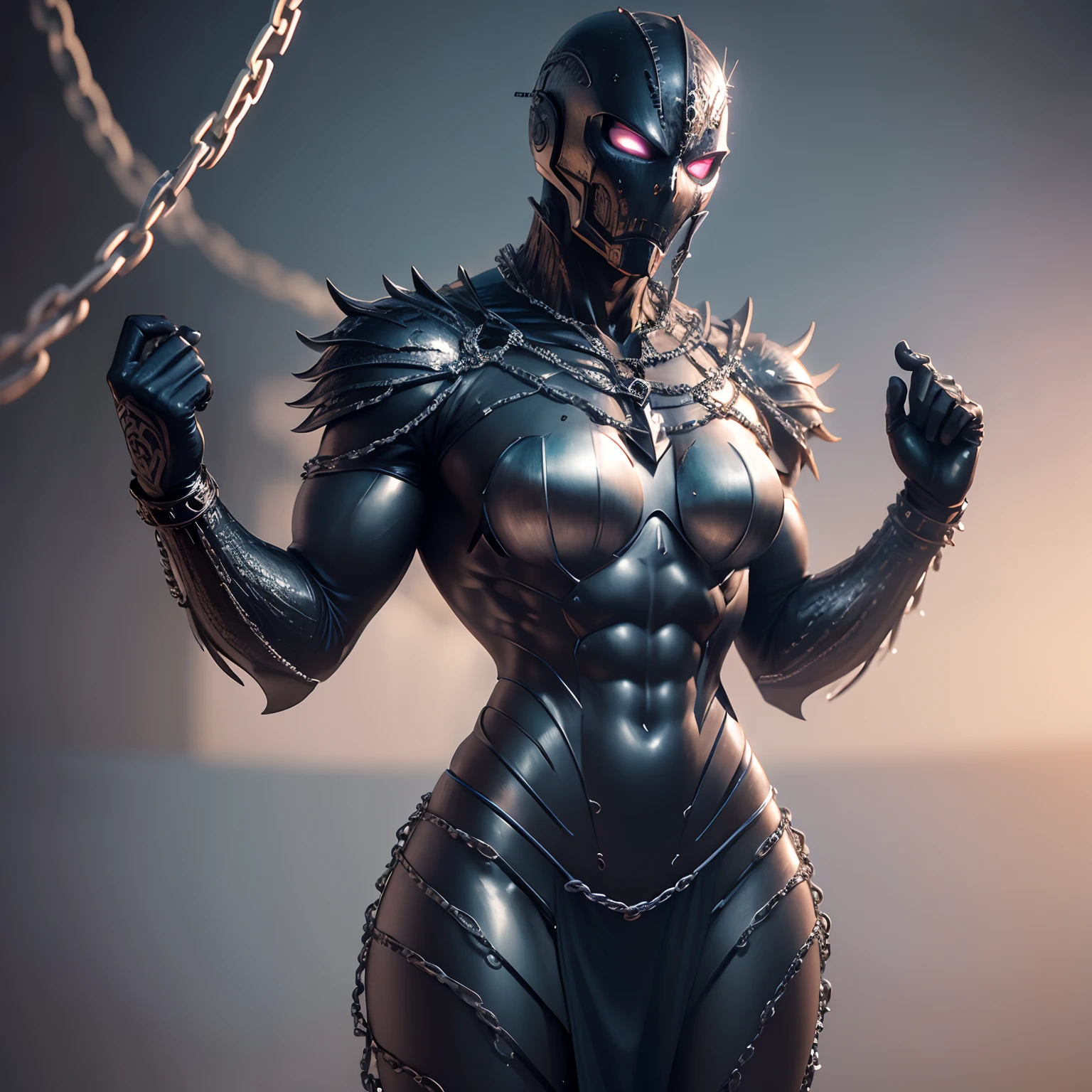 (1 girl), (spread legs:1.25), (demoness with beautiful face:1.25),(1 super muscular succubus with flayed skin:1.5), (carnage physique:1.5), (covered in thick muscle suit:1.5), (exposed perfect anatomy:1.5), (carnage muscle anatomy:1.5), high detail, best quality, masterpiece, finely detail, realistic skin texture, 85 mm art lens, f 1.2, sharp focus, 8 k high definition, insanely detailed, intricate,