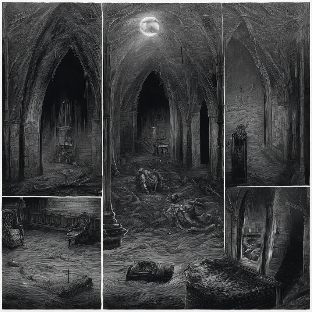 Dark Coffin, masterpiece, best quality