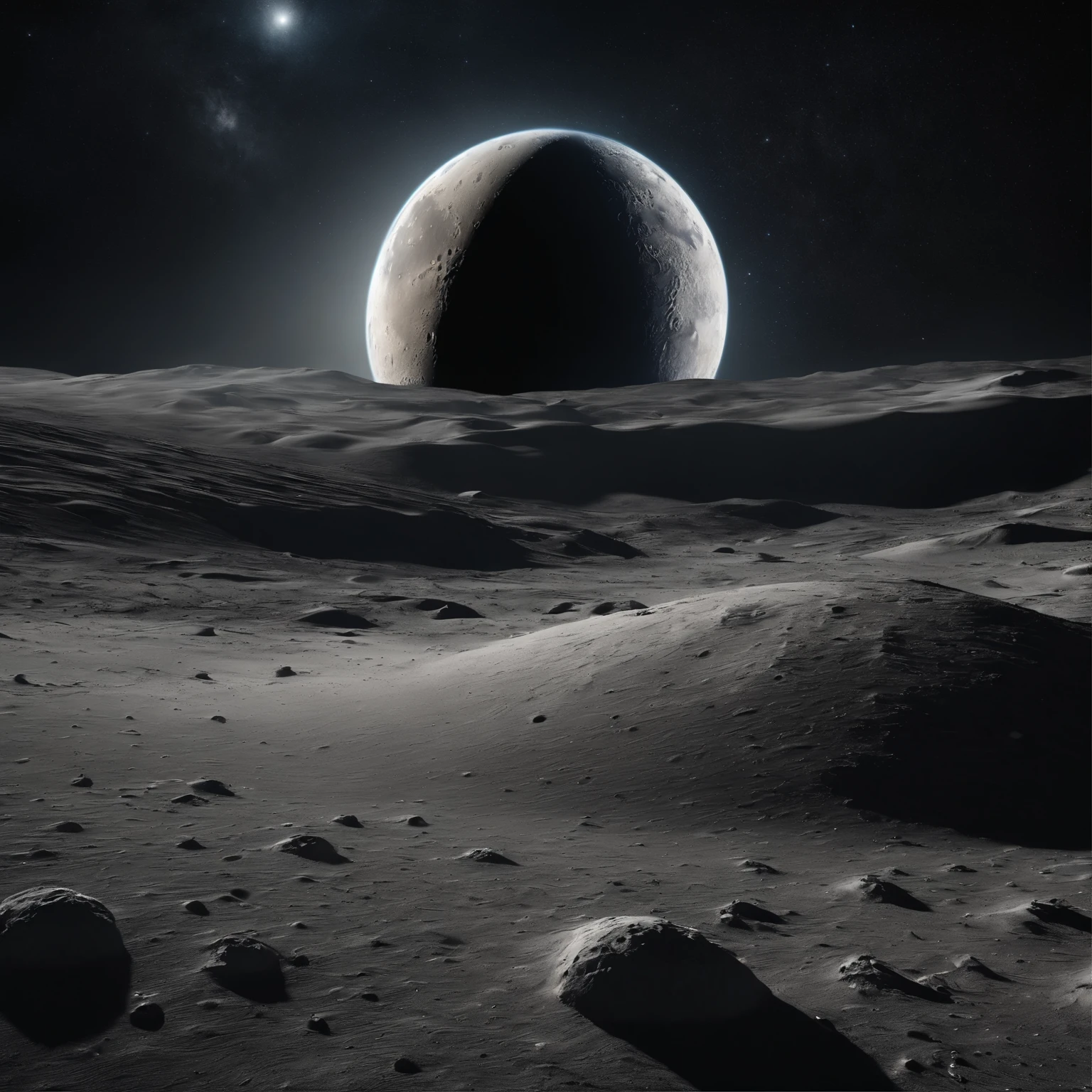 Master Parts、Superior Quality、superior image quality、The 8k quality、Beautiful pictures of the starry sky、magnifica、Arched Milky Way:1.25、Alafed view of Earth from the lunar surface:1.25, Lunar surface, space photo, on the moon, moon background, moon background, on the moon, Lunar soil, space photo, moonscape, Focus on the Moon, On Moon, Numerous craters, Seeing the Earth from the surface of the moon:1.9, big earth in the sky:1.9