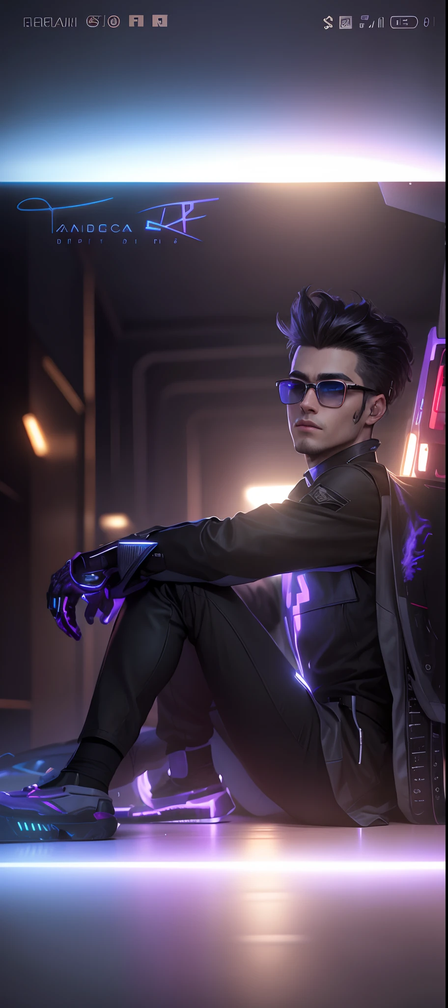 Change background cyberpunk handsome  boy realistic face. 8K ultra realistic