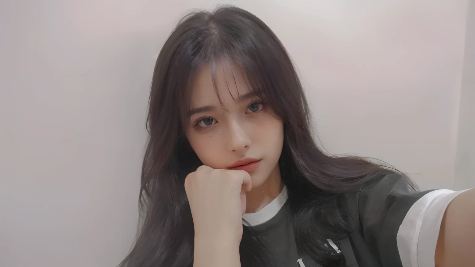 "(best quality,4k,8k,highres,masterpiece:1.2),ultra-detailed,beautiful detailed eyes,beautiful detailed lips,extremely detailed eyes and face,long eyelashes,1 girl,illustration,realistic,lofi portrait,vivid colors,soft lighting,lofi girl"