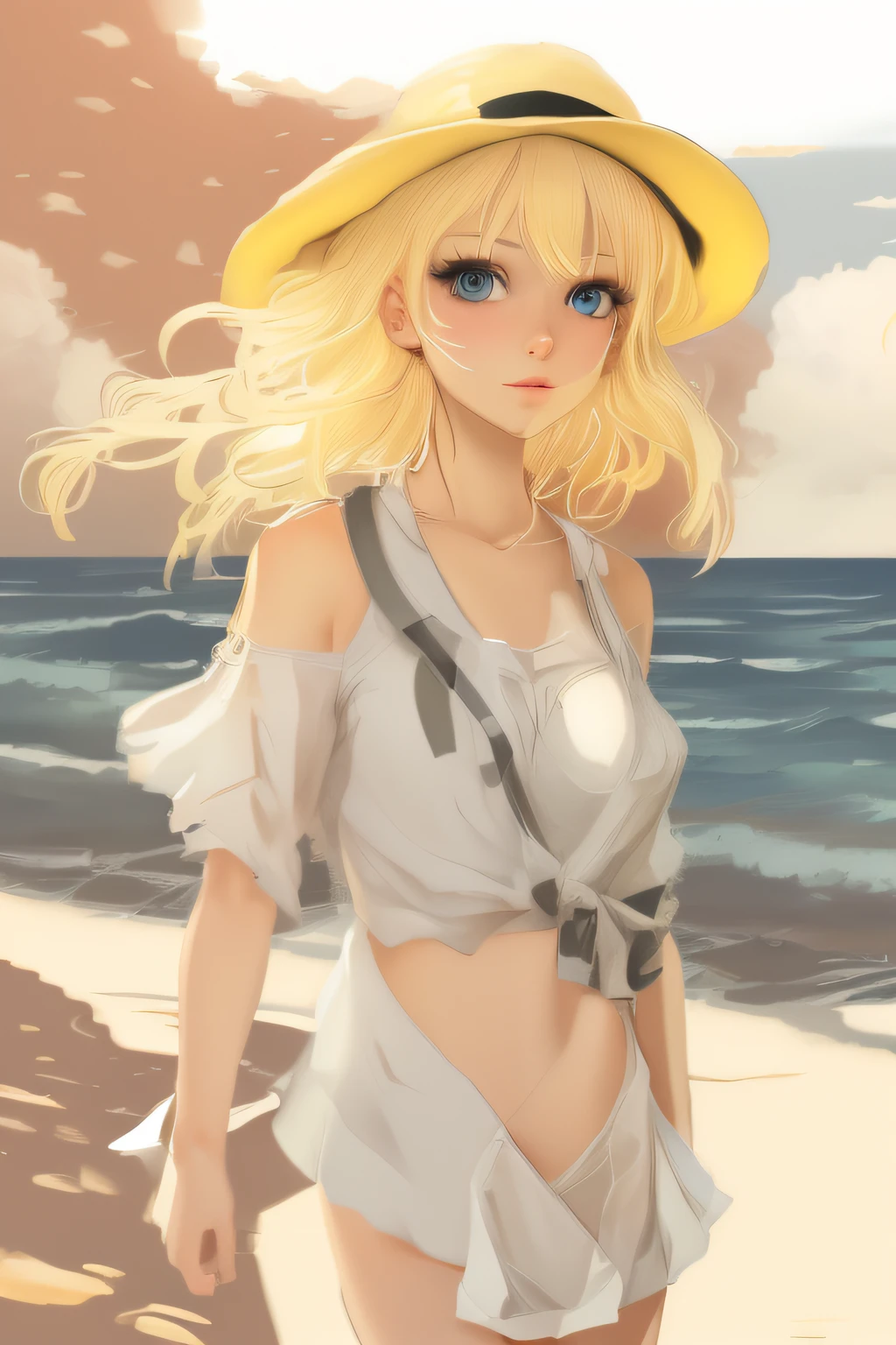 blonde girl