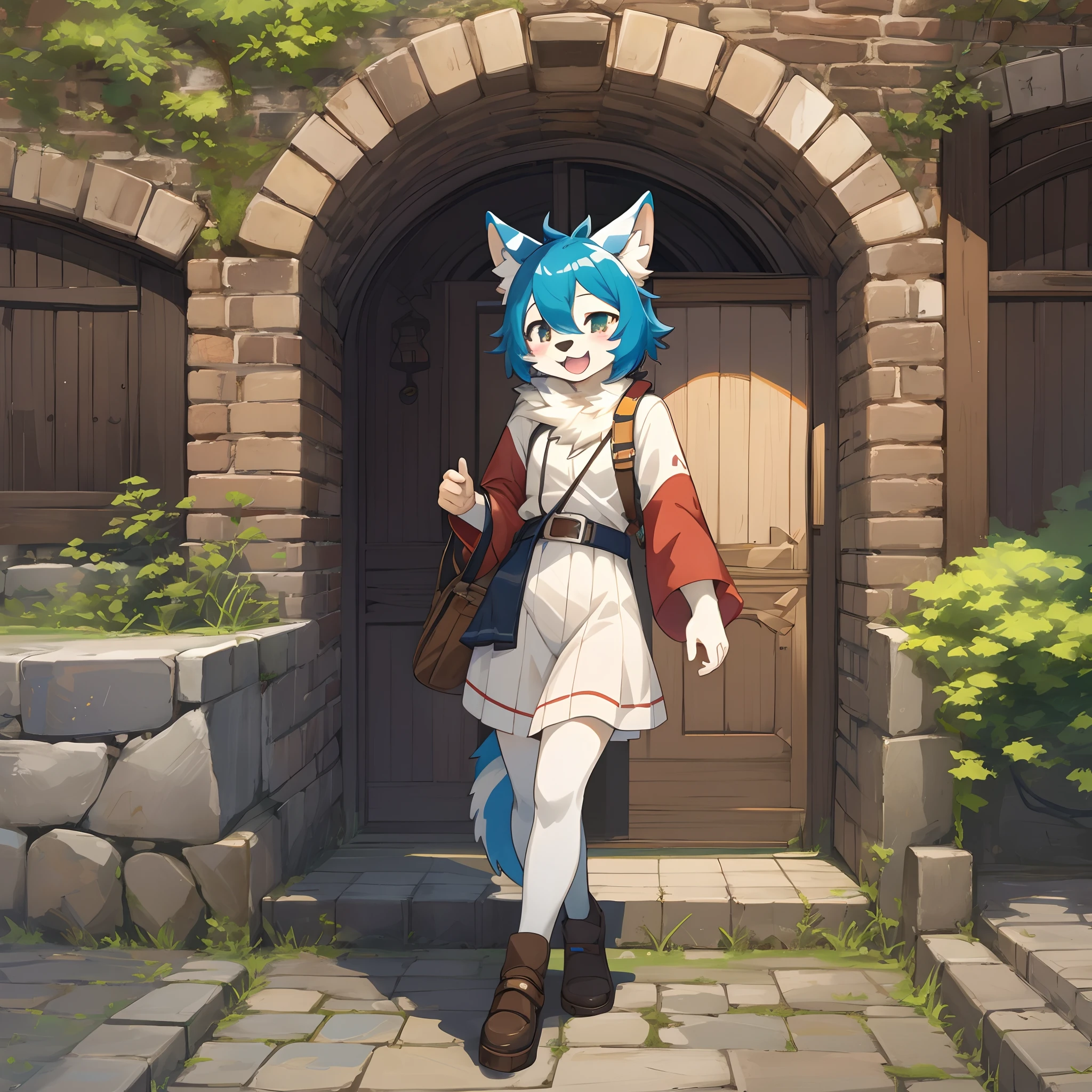 super high resolution, detailed background, World Heritage Site, 6+boys, 6+girls, Happy, joyful, absurdres(Photos of solo travelers)(kemono, furry anthro),