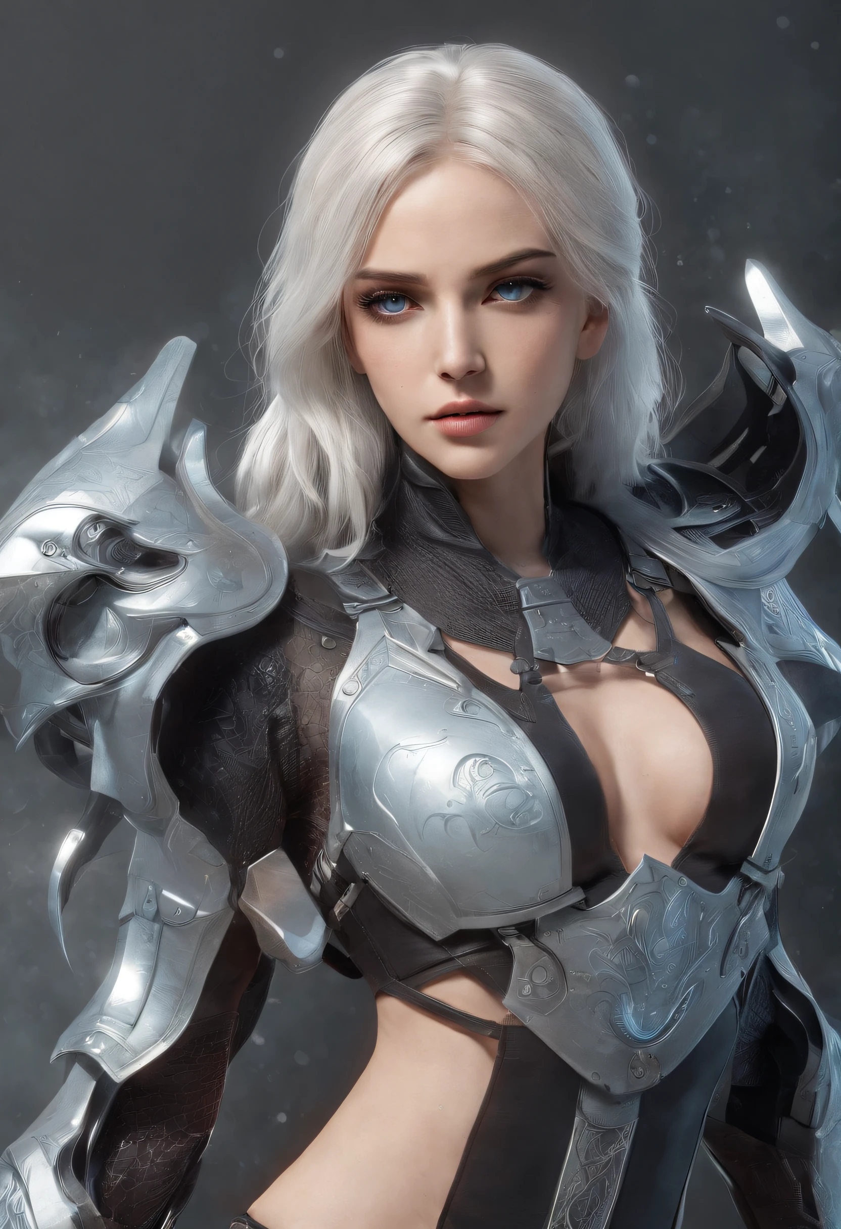 Cirilla Fiona Elen Riannon,Highest image quality,Outstanding details,超高分辨率,(Fidelity:1.4), Favor the details,closeup cleavage,Ride a dragon,High-tech dragon knight mech,He has a delicate and beautiful face,((Blue-white flying semi-mechanical fuselage:1.8)),Raised sexy,frontage,Cidade futuristica,mechanically aesthetic,Virtual Engine 5,Perfect detail rendering,rendering by octane,hyper HD