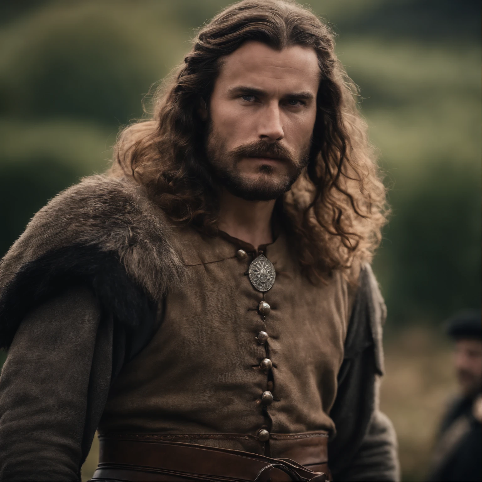 Homem de cabelo ruivo, homem medieval, homem importante, homem visigoto, Scottish man, Danish man