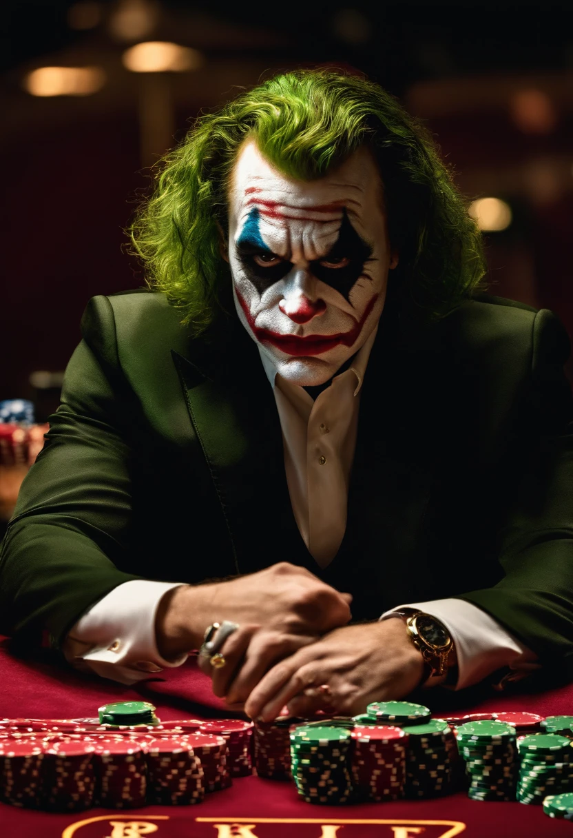 Joker villain being WSOP Final Table Champion