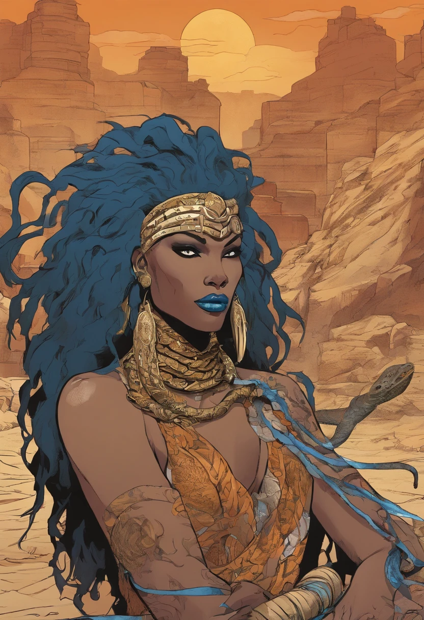 Masterpiece - Illustrations - Detailed - Best Quality) full body pose thick curvy very pretty black woman with indigo dreadlocks holding a skull in her hand wearing a leopard skin bikini , a black panther with neon glowing green eyes sitting by her and pyramids in the background. 8k resolution, hyper detailed, hyper detailed face, perfect anatomy, ultra realistic hands.
Image Size
1024 X 1024