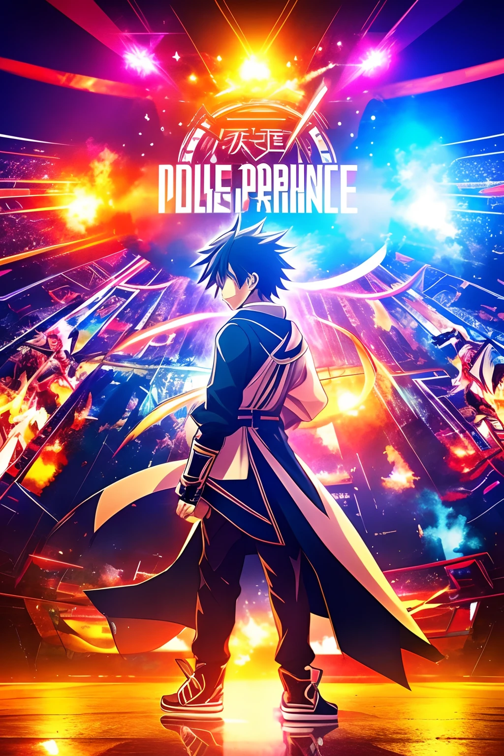 (best quality,4k,8k,highres,masterpiece:1.2),ultra-detailed,(realistic,photorealistic,photo-realistic:1.37),anime style,anime style light show,excitement in the air anime style,anime style characters,anime style action,monumental anime style show,drummer,anime style drummer
The topic of the above prompt is:"anime style a drummer in a monumental anime style show, anime style light show, excitement in the air anime style, anime style characters, anime style action"。
### example:
In a magnificent anime show,People were immersed in an atmosphere full of excitement。Illuminated by the spotlights of the show,There is a drummer on stage with a strong performance confidence,He plays the drums at breakneck speed and rhythm。Surrounded by anime-style scenes full of action and creativity,The lights are bright and colorful。In this wonderful show,The characters are presented in a style unique to anime,Wear bright costumes,With an energetic expression and gesture,Showcases action-packed action and movement。
Please note,The above is a way to describe it,You can also add other reasonable details according to your own thinking。in short,Hopefully, you can generate a meticulous one as prompted requires、High quality description。