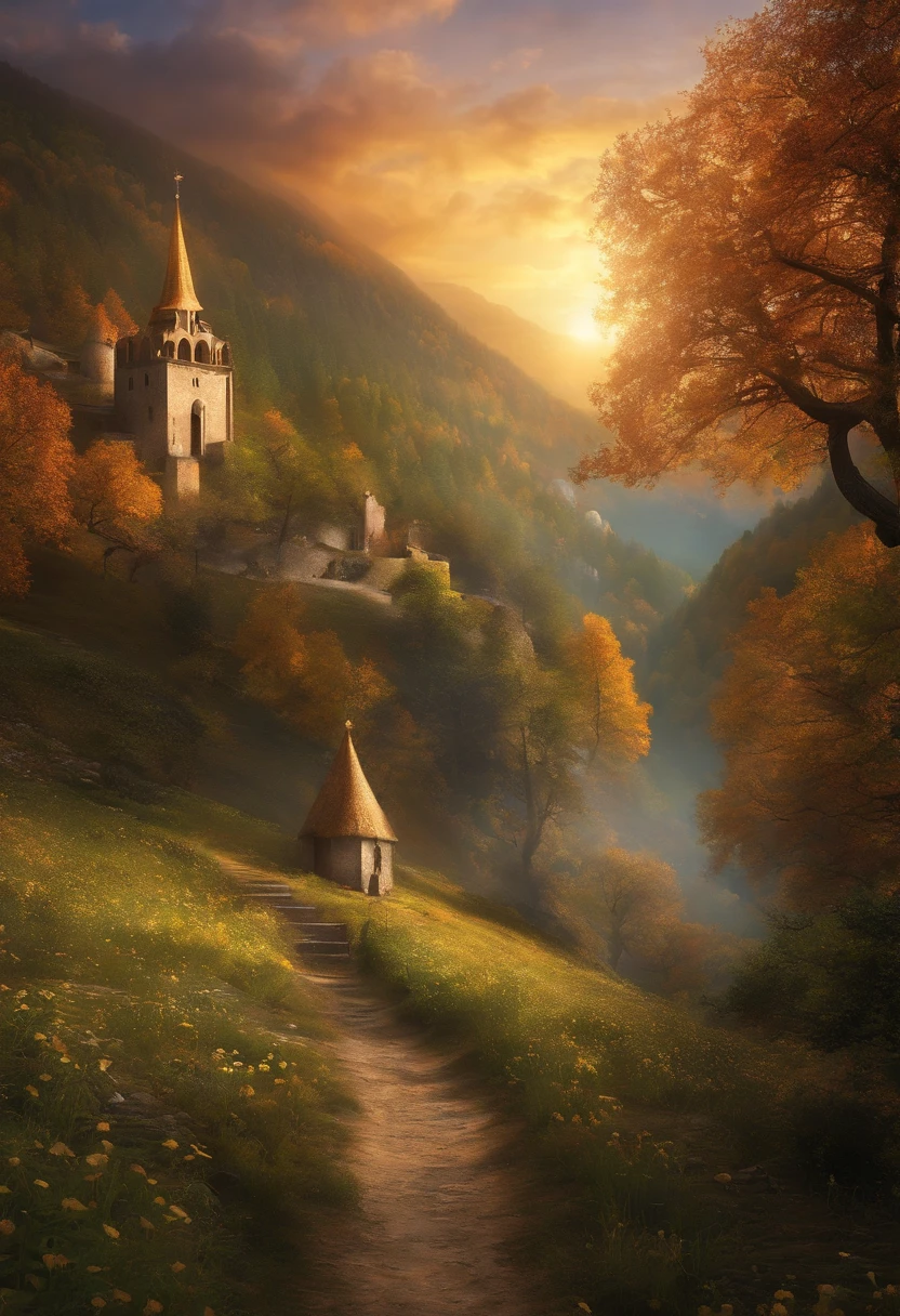 Spirit of the Earth,Receiving Blessings,medieval Europe,RPG