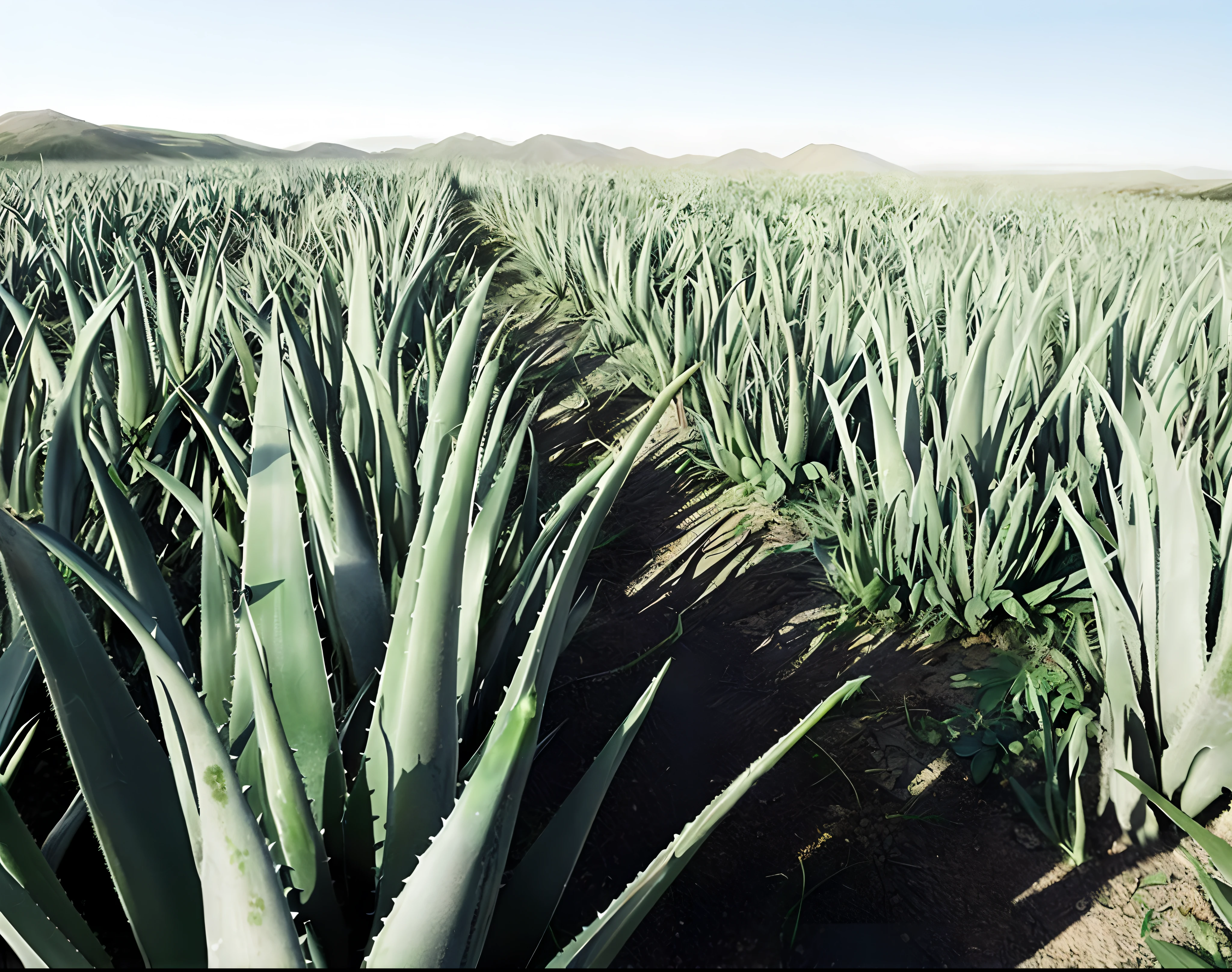 Aloe vera origin,Hyper-realistic shooting,Lots of detail