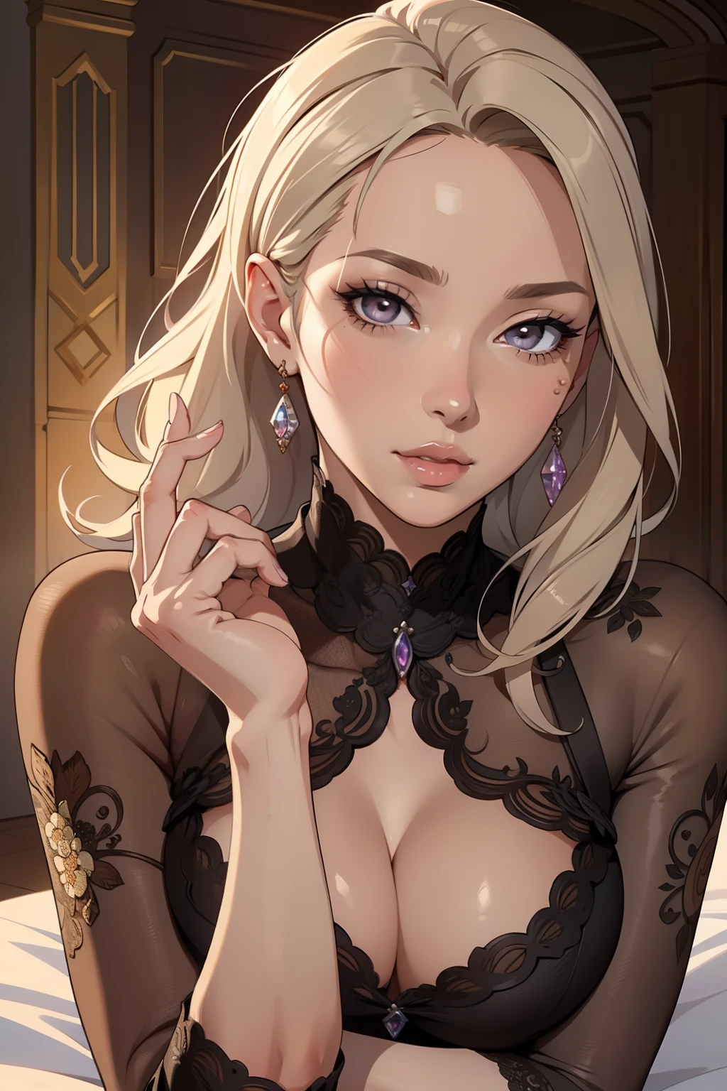 1woman,masterpiece,Beautiful mature woman, detailed finger, beautiful hand, Super detailed face, Detailed lips, Detailed eye,full body1:1,little breast