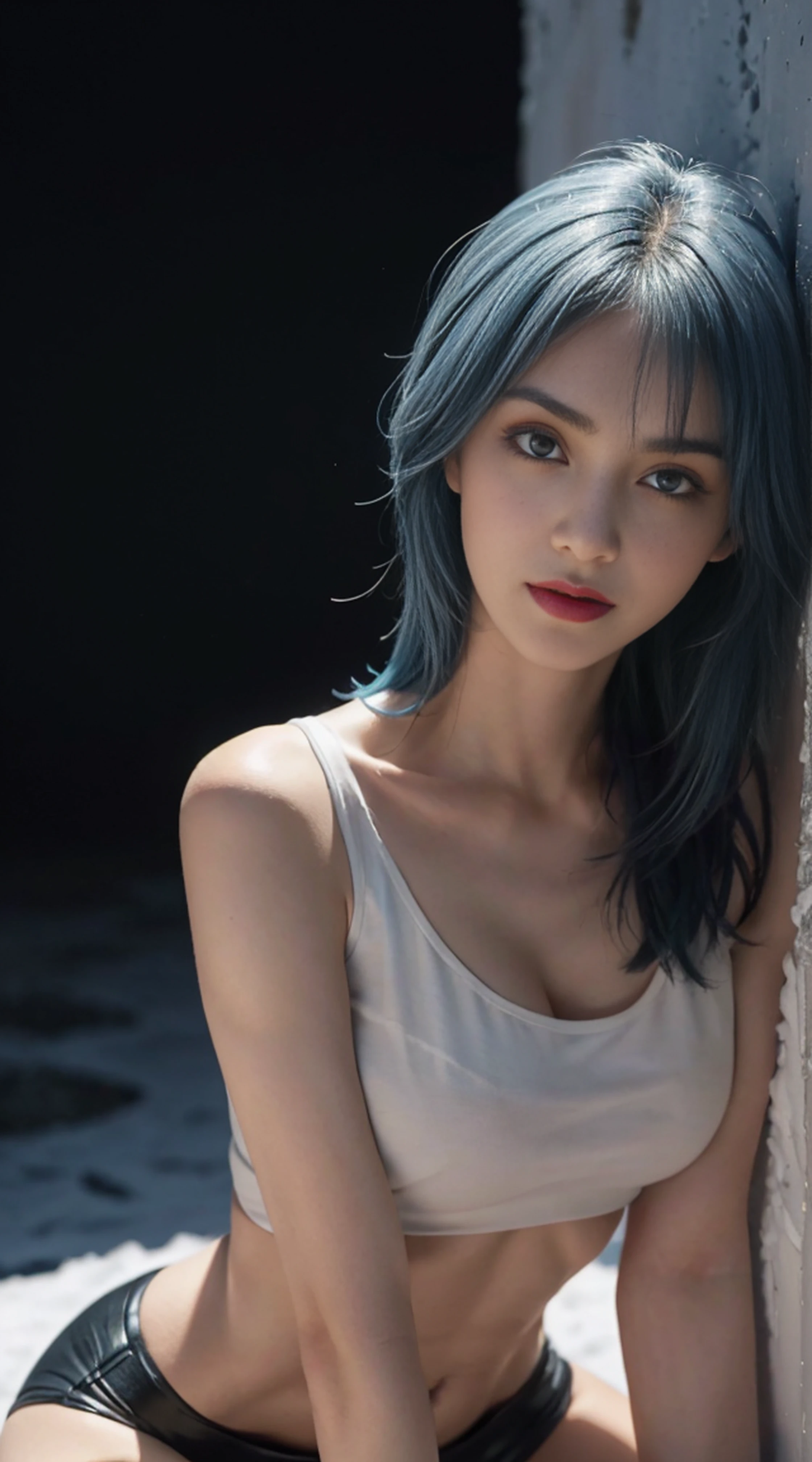 8K, Top Quality, Real Images, Intricate Details, Ultra Detail, Ultra High Resolution, Depth Field, (Photorealistic, Realistic: 1.2), Masterpiece, (naked), blue Hair, (all on fours),
Top quality, realistic, photorealistic, (complex details: 1.2), (delicate details), (cinematic light), clear lines, sharp focus, realistic face, detailed face, ( headshot profile picture ), staring right into camera ,
Unity 8K wallpaper, ultra high definition, (photorealistic: 1.4), (((no panties, no bra)), wet crotch, wet thighs, Beautiful girl with accentuated slender abs: 1.4, Six Pack Abs: 1.4, Bust Botox, Big, Perfect Body, Photography, Sharpness, Unique 850 4, Koda850 K Portrait Camera, F1.6 Lens, Ultra-Realistic Textures, Magnificent Light Textures,  (((no pan no bra))), realistic, quality: black background, simple background, plain_background,