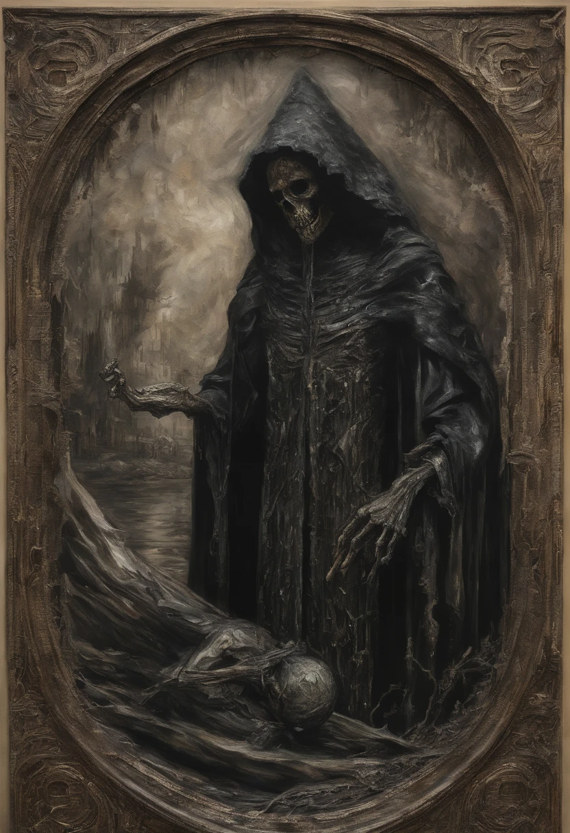 <lora:zdzislaw Beksinski LORA:1>Zdzislaw Beksinski Twisted, grotesque creatures loom in the shadows of a nightmare world, their eyes glowing with malevolence