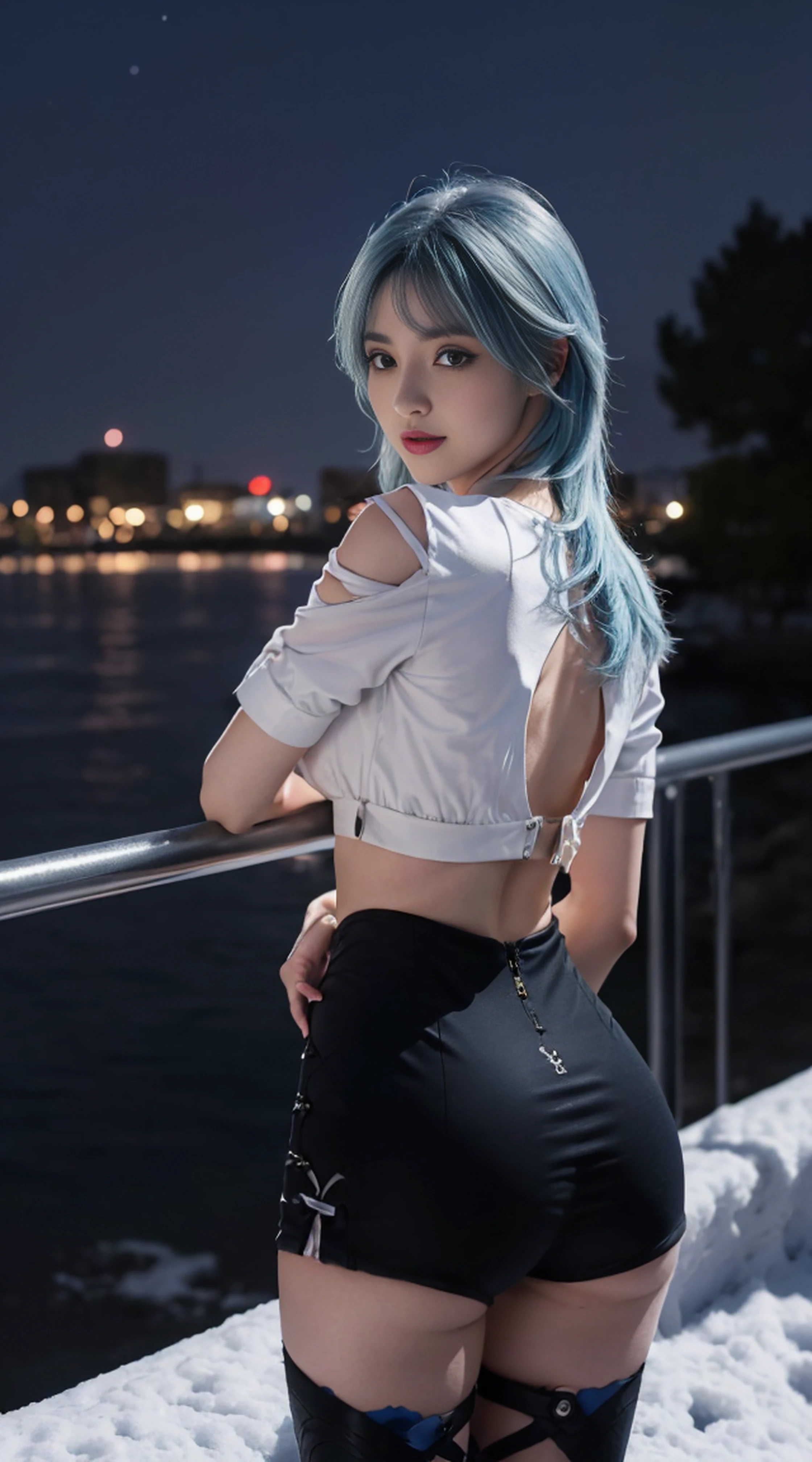 15-year-old female, Gal Makeup、The bust is very small, Anime-style light blue hair, Waist-length hair, Raped and crying、The penis is inserted into the vagina, Inside an abandoned barn, Sleeping on your back、Massaging the chest, She is wearing a torn sailor uniform, The skirt is flipped up、Shaved、A man's cum-covered face、Full body image、Her clothes were rolled up、I can see her 、Giving a blowjob、High resolution