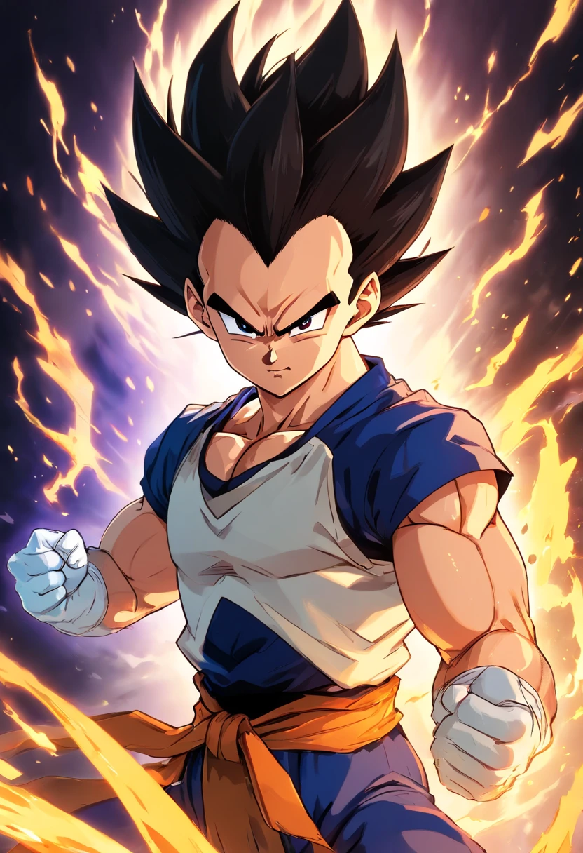 Vegeta, Macho, vestindo um terno preto, Dragon ball z, fundo da barrara, (best quality, Realistic:1.37), detailed facial features, foco nítido, cores vibrantes, studio lighting, pintura digital ultrafina, [Background Story:Escuro], [naipe:preto], [Dragon ball z], [barra], [Macho], [Determined expression], [energetic pose], [aura poderosa], [atmosfera escura], [dynamic compositing], [intense action], [Dragoned], [dragon scale texture], [Dragon Ball logo], [estilo anime], [linhas em negrito], [alto contraste], [dramatic lighting], [energia poderosa], [epic scene], [Ambiente misterioso], [intense emotions], [sombreamento suave], [detailed muscle definition], [olhos intensos], [cabelo espetado], [Postura pronta para a batalha], [postura confiante], [poder explosivo], [Clima tenso], [Shocking history], [fierce force], [Personagem heroico], [Captivating composition]