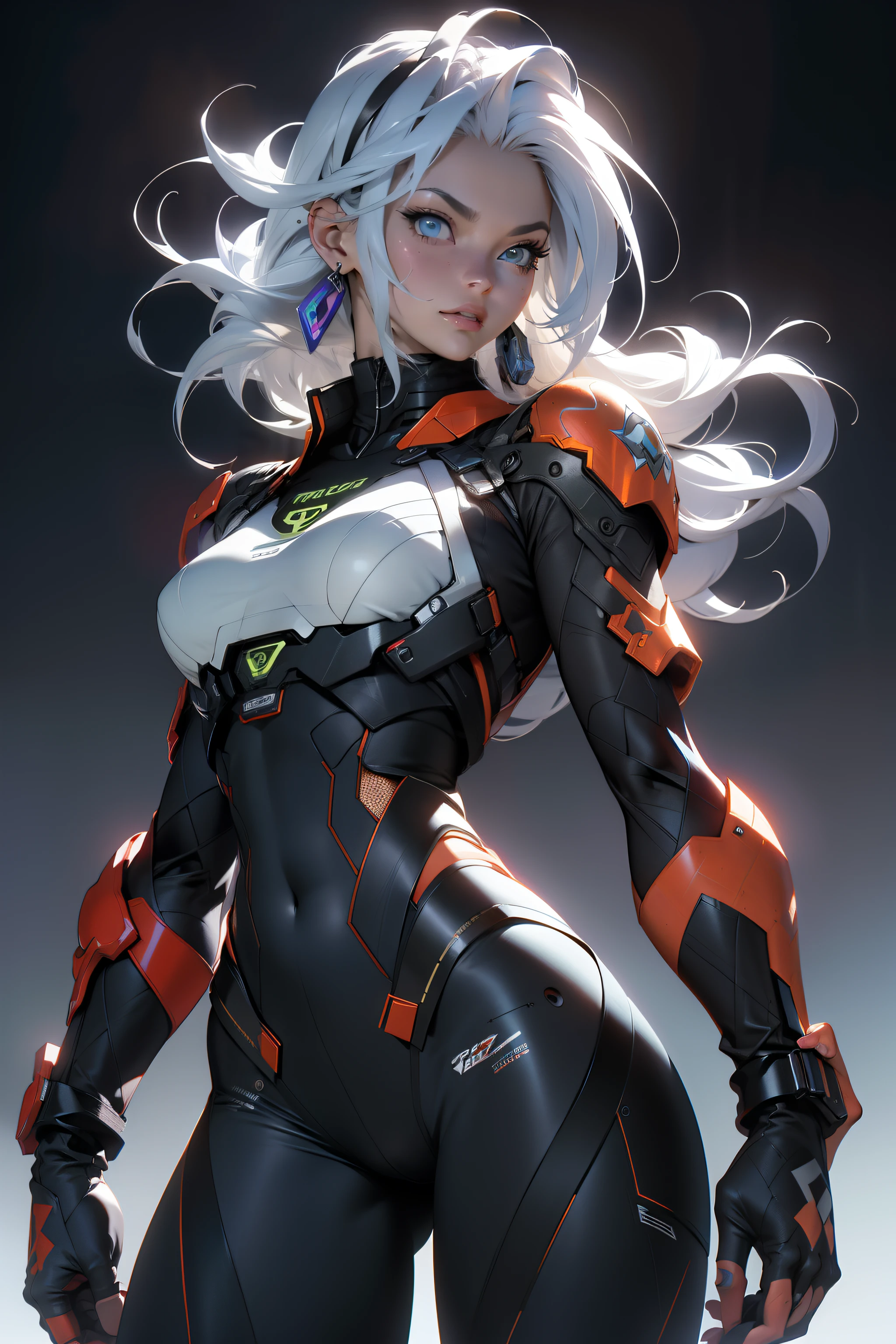 (((adult woman))), ((Best quality)), ((masterpiece)), (detailed: 1.4), (Absurd), warrior muscular adult woman of 35 years with micro thong in the style of Simon Bisley, perfect body, bare thighs, neckline, large breasts, blue 2-piece clothing, almost naked, long white hair, tattoo on the arms, cybernetic hand, pastel, centered, scale to fit the dimensions, HDR (High Dynamic Range), Ray Tracing,NVIDIA RTX,Super-Resolution,Unreal 5,Subsurface Dispersion, PBR Texture, Post-processing, Anisotropic Filtering, Depth of field, Maximum clarity and sharpness, Multilayer textures, Albedo and specular maps, Surface shading, Accurate simulation of light-material interaction, Perfect proportions, Octane Render, Two-tone lighting, Wide aperture, Low ISO, White balance, Rule of thirds, 8K RAW