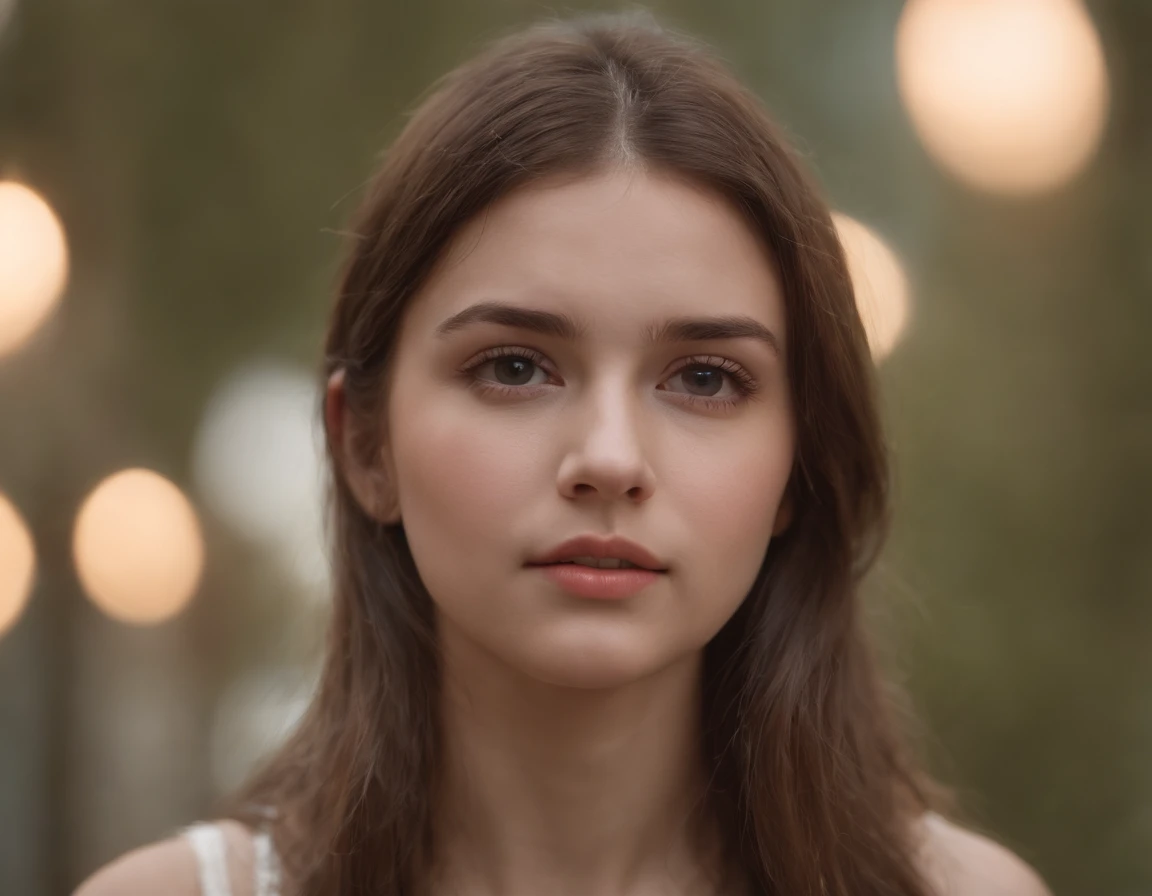 A girl,Teats are exposed
