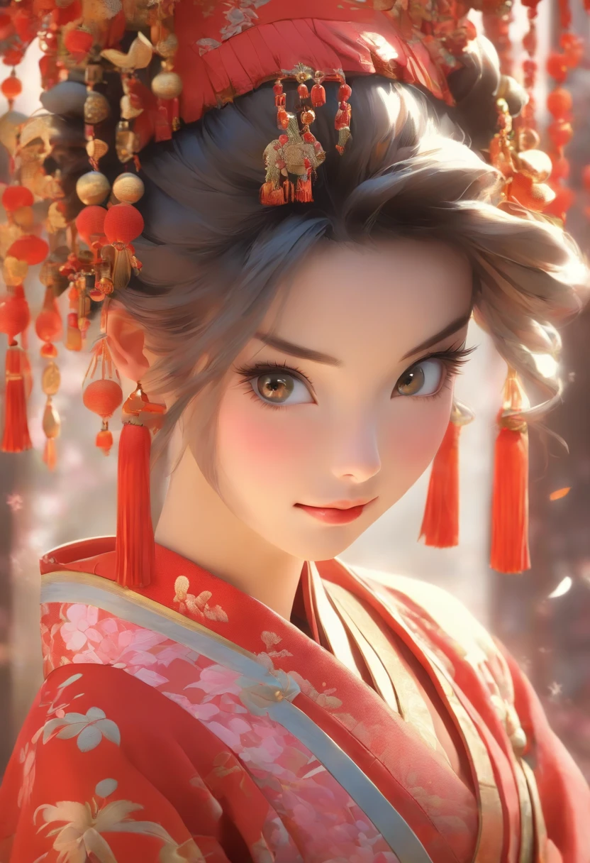 a beautiful young woman in a traditional chinese costume, in the style of salon kei, photo-realistic techniques, kinuko y. craft, 32k uhd, sonian, classical, historical genre scenes, serene faces --ar 69:128 --s 750 --v 5.2