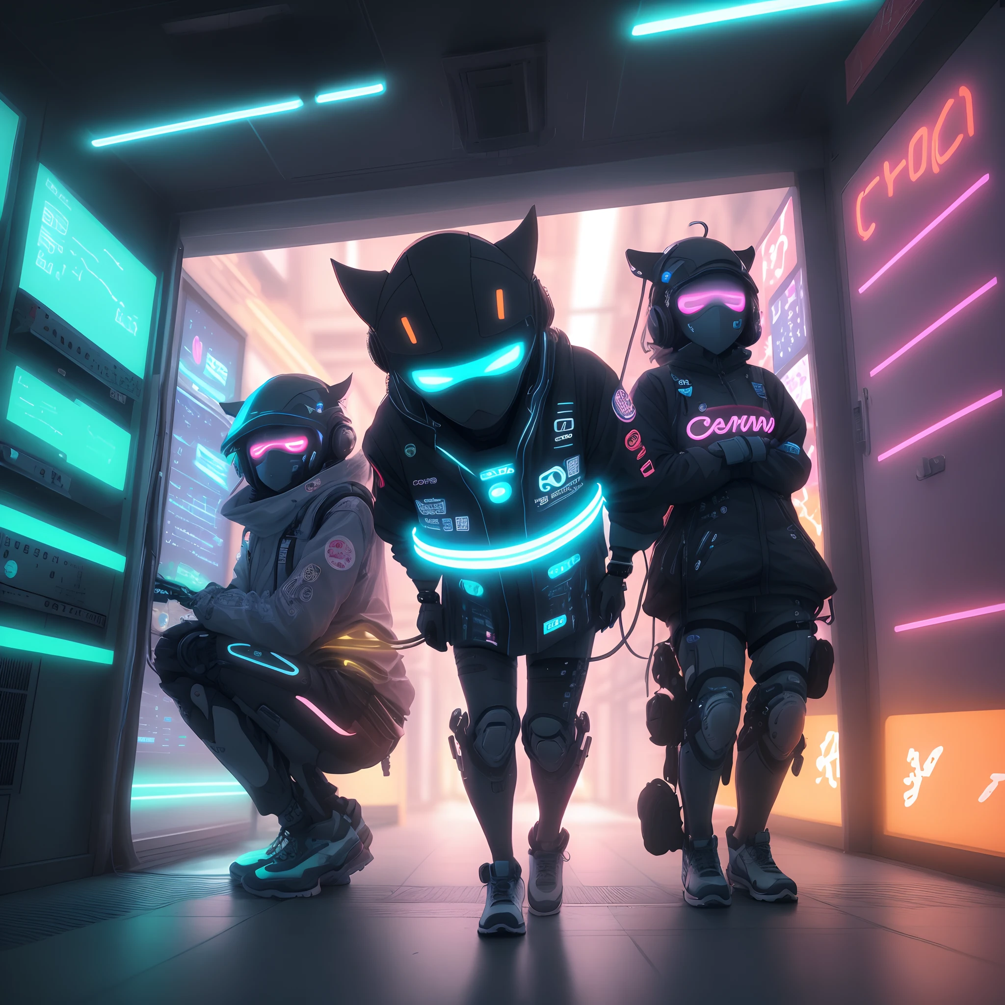 japon 1900 techno cyberneon
