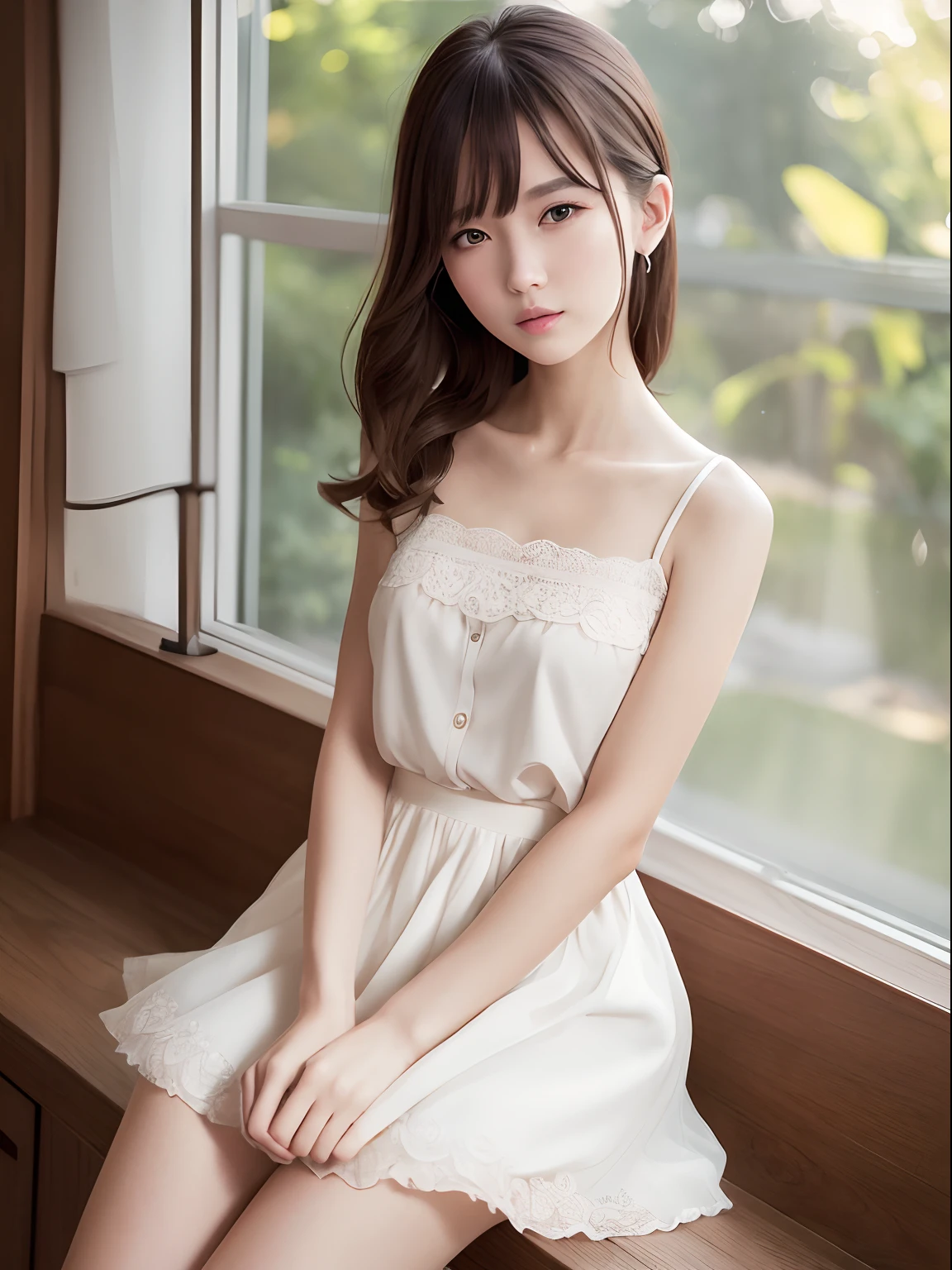 Highest Quality, excellent details, 超A high resolution, (fidelity: 1.4), The best illustrations, favor details, Highly condensed 1girl, with a delicate and beautiful face, Delicate collarbones, High Quality Fishtail Skirt, Shyness