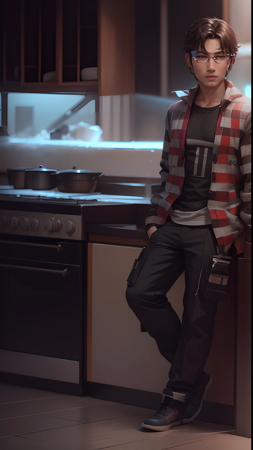 Handsome ultra realistic, --v 4