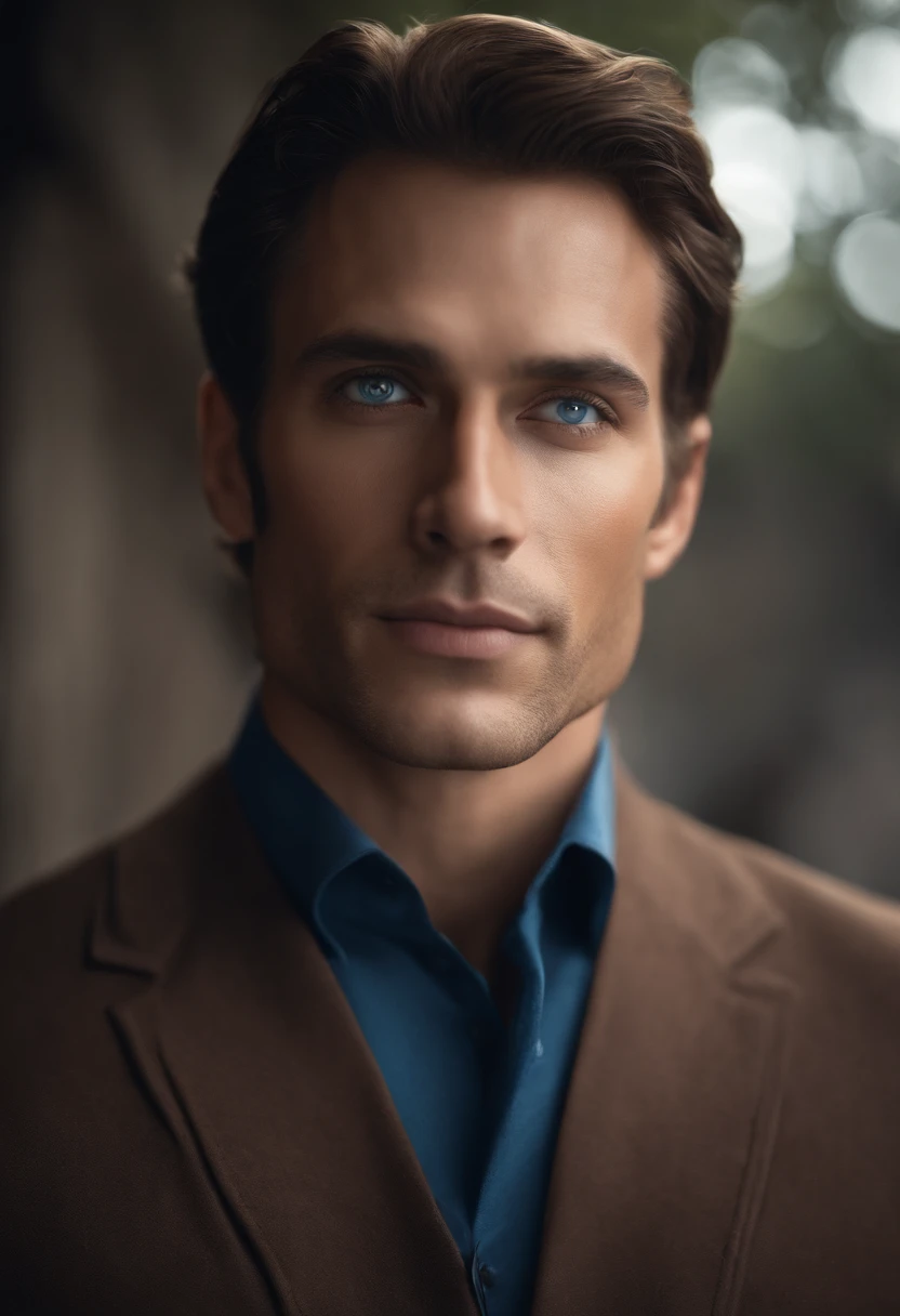 Gilthunder is extremely handsome, with perfect facial features that draw attention wherever he goes. His face is sculpted and symmetrical, highlighting his intense blue eyes that shine with determination. He is clean-shaven, maintaining smooth and flawless skin.His hair is of a stunning salmon hue, straight and silky, cascading gracefully to his neck, adding an elegant touch to his appearance. He wears a blue Polo shirt that enhances his eyes and accentuates his athletic figure. Completing the ensemble, he sports tailored trousers that emphasize his impeccable posture.Gilthunder is a true masterpiece of human beauty, combining his stunning looks with a captivating presence that makes people drawn to his magnetic aura. Cinematic realistic portrait, beautiful detailed face, highly detailed realistic face, 8k highly detailed face, realistic detailed face portrait, 8k portrait render, sharp high detail face, realistic face moody lighting, detailed realistic face, realistic human face, highly detailed VFX portrait detailed, detailed and realistic face, realistic and detailed face