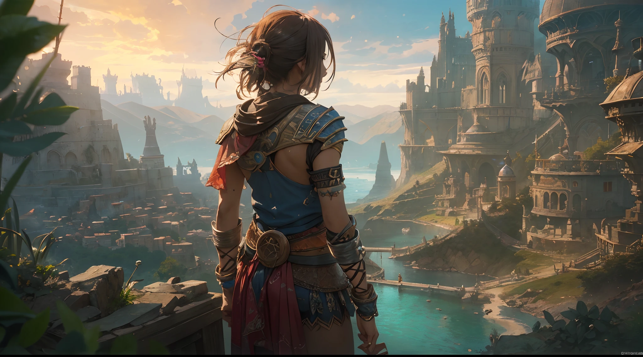 "(by Greg Rutkowski: 1.2), (masterpiece), ((best quality)), extremely delicate and beautiful, illustration, (fantasy landscape), A mesmerizing fantasy landscape with enchanting elements blending seamlessly. ((Mt. Gagazet from final fantasy X)), A sense of tranquility and wonder fills the air, inviting exploration and discovery. Providing a distant view that captures the grandeur and atmosphere. From Brian Froud and Carne Griffiths and Wadim Kashin and John William Waterhouse, 8K post-production, high resolution, hyperdetailed, depth of field, HDR, intricate"