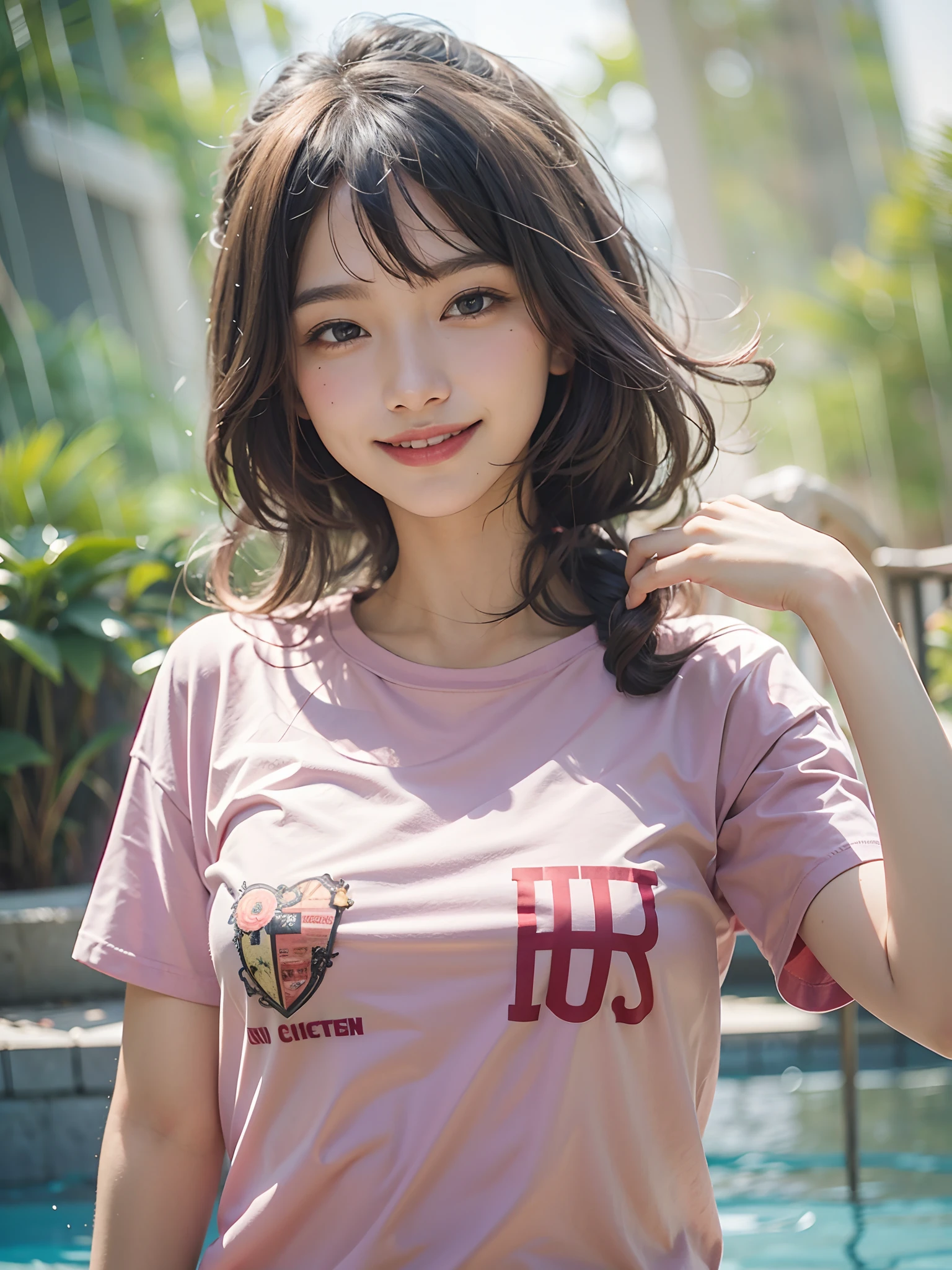 Squint and smile