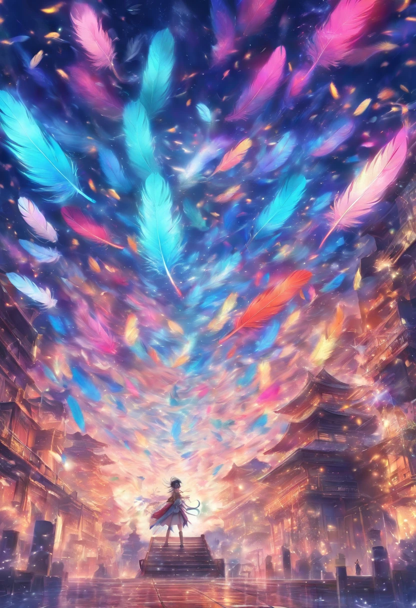 Feather Barrier, masterpiece, best quality