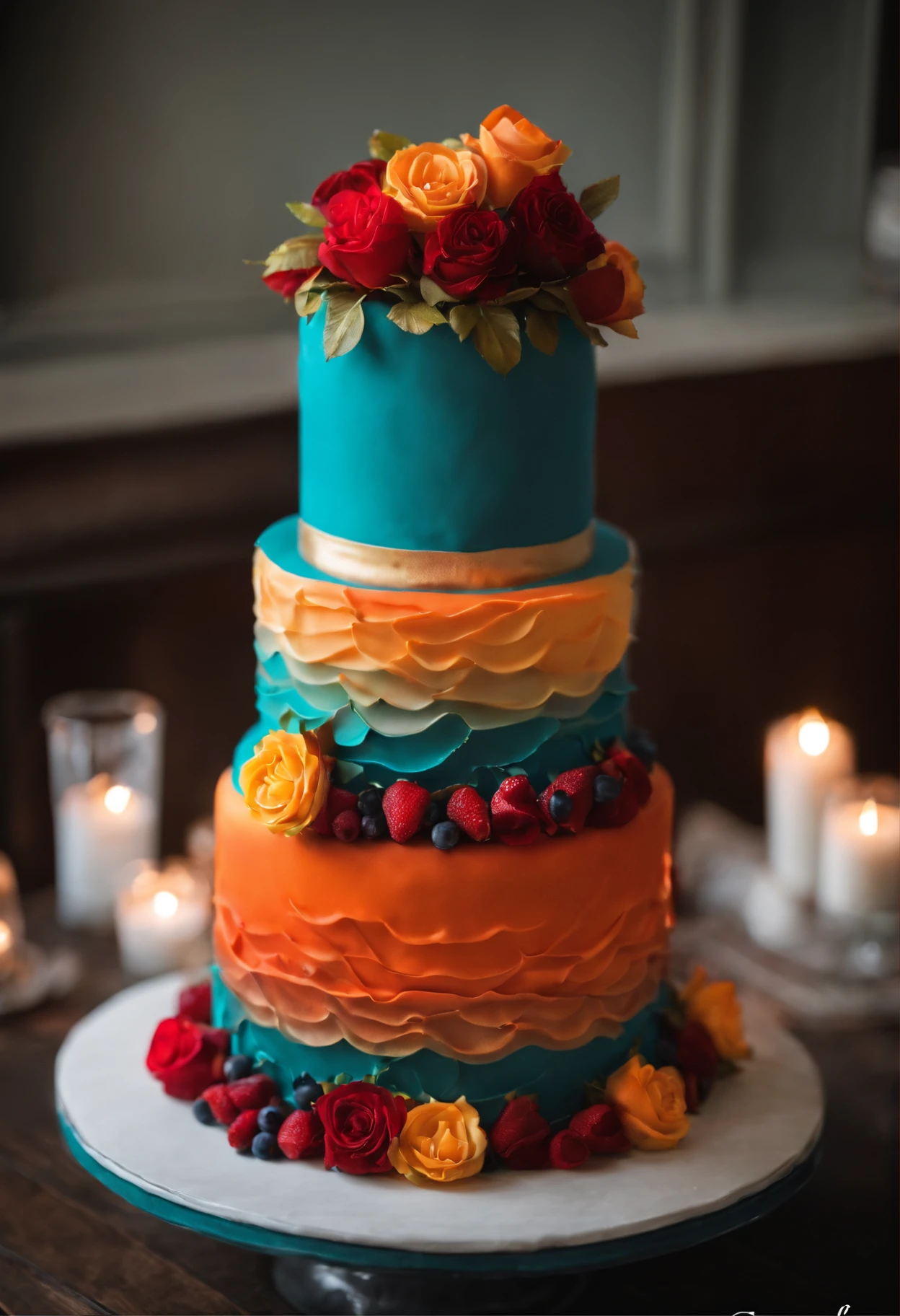 Cake labeled 923.