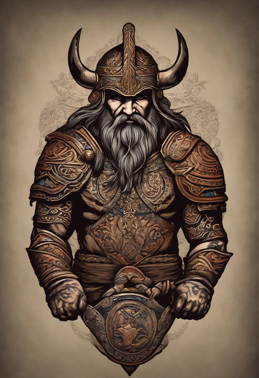 Warrior Viking Tatoo