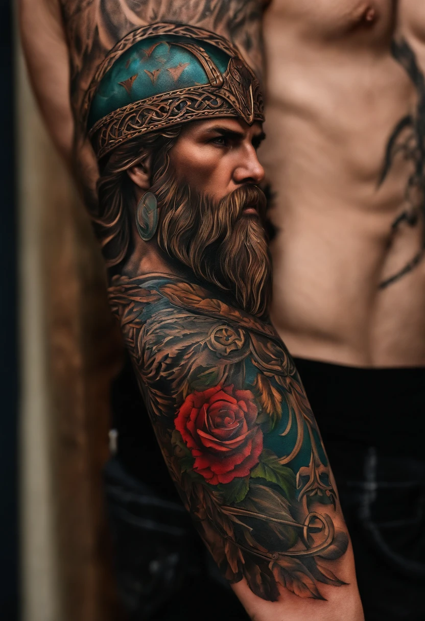 Warrior Viking Tatoo