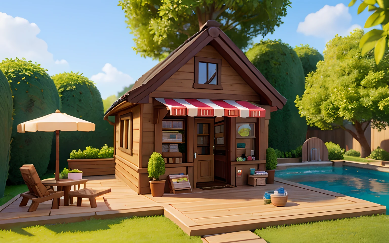 masterpiece, best quality,3d,outdoor,mini landscape,shop,