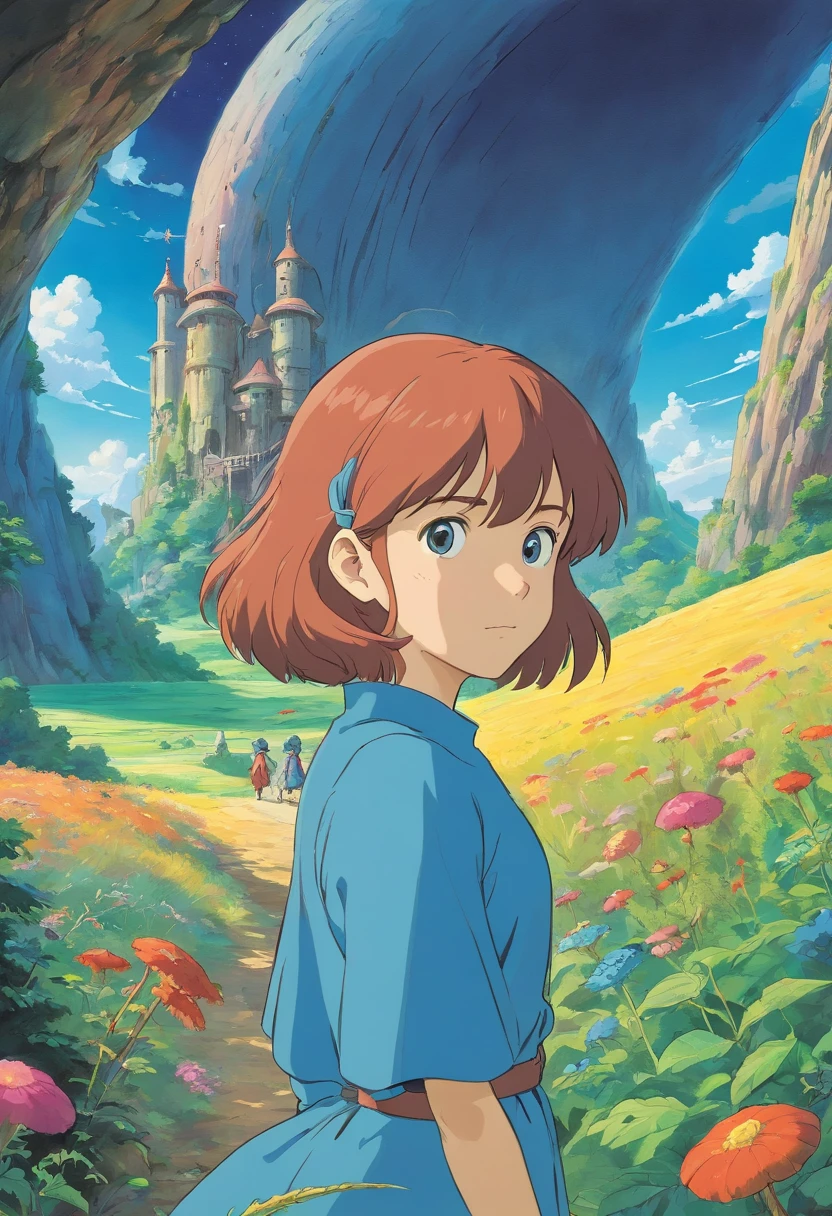 In the Nausicaä style of the Valley of the Wind