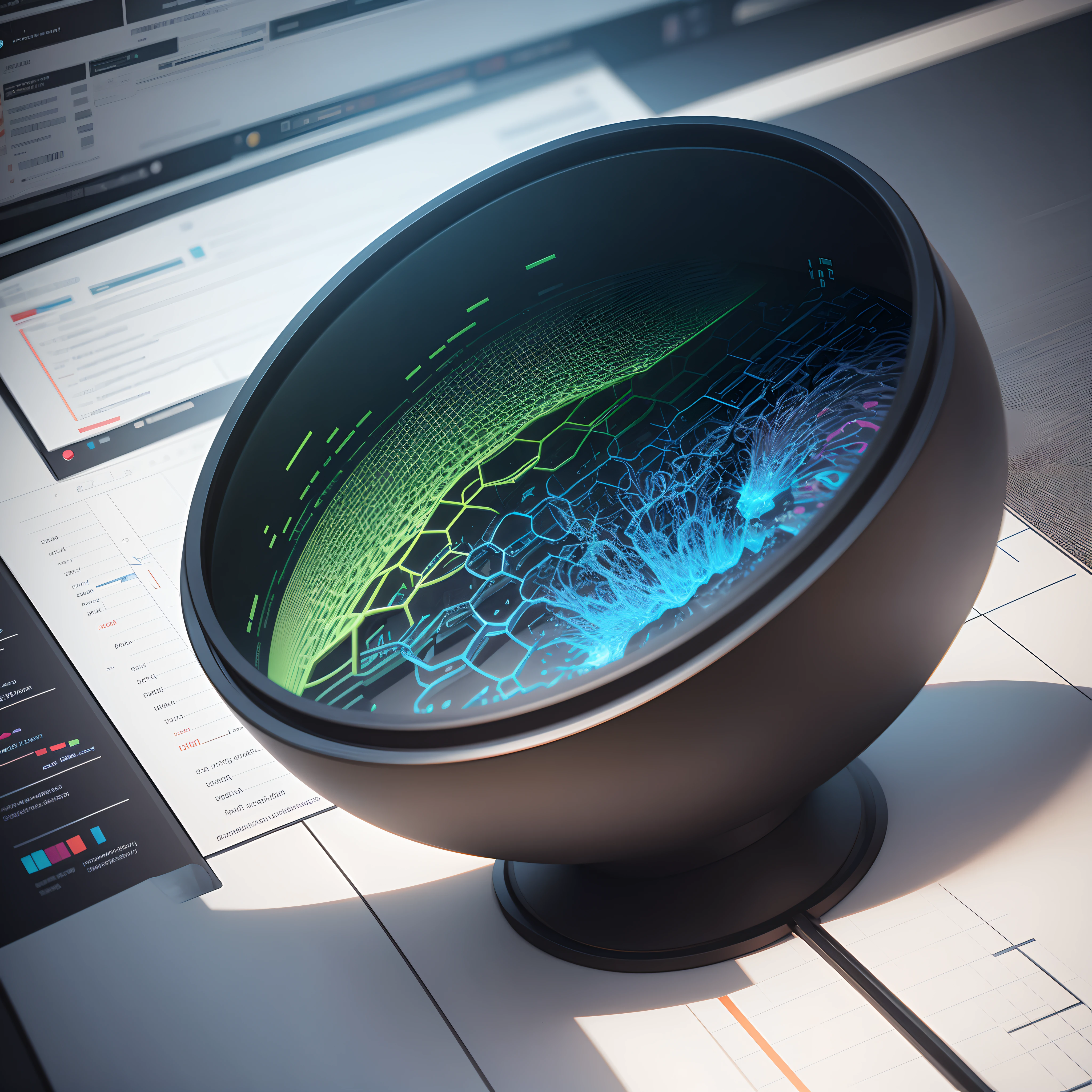 Engaging 3D visualization featuring stunning graphs