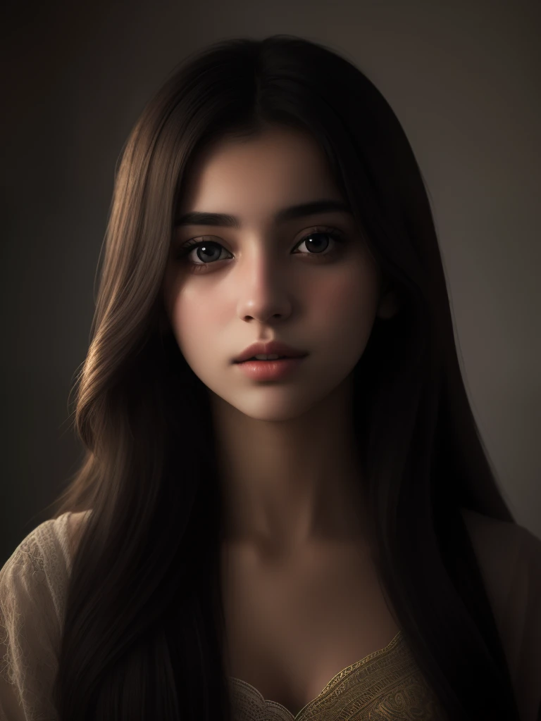(Masterpiece), photography, high quality, Hyper realistic, RAW Photo, Realistic and detailed portrait of an Iraqi girl, attractive,