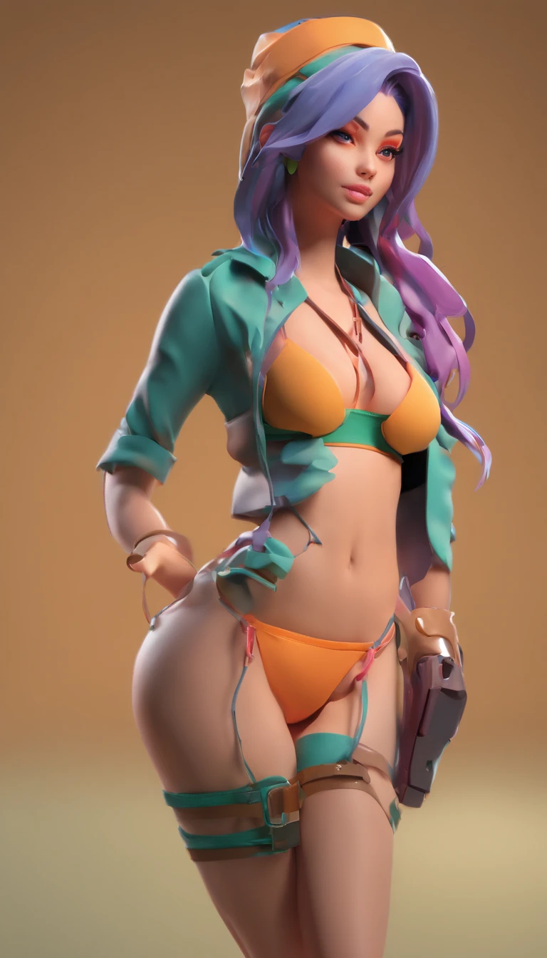 Valorant Sage, character design, character design sheet, playful bikini, high heels