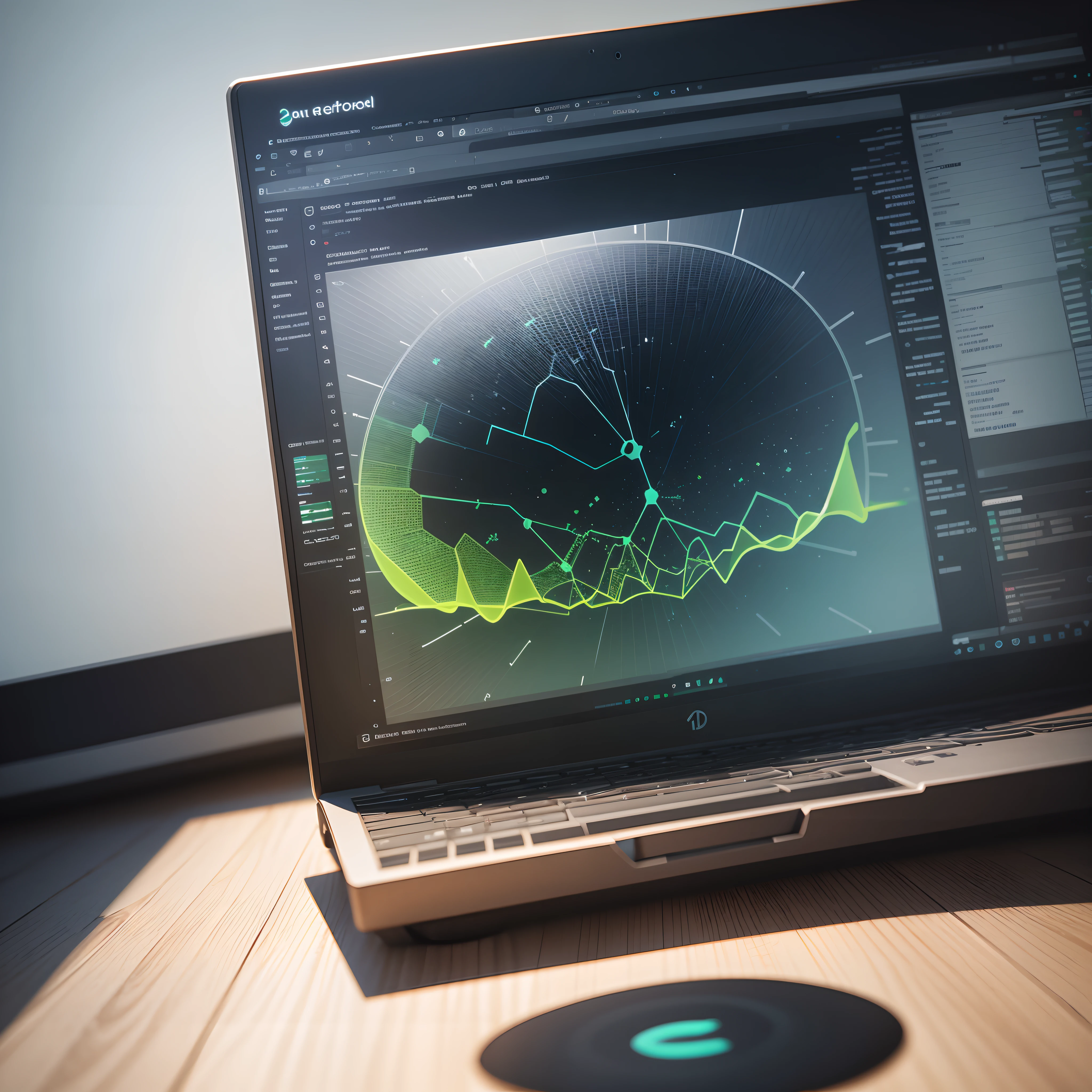 Engaging 3D visualization featuring stunning graphs