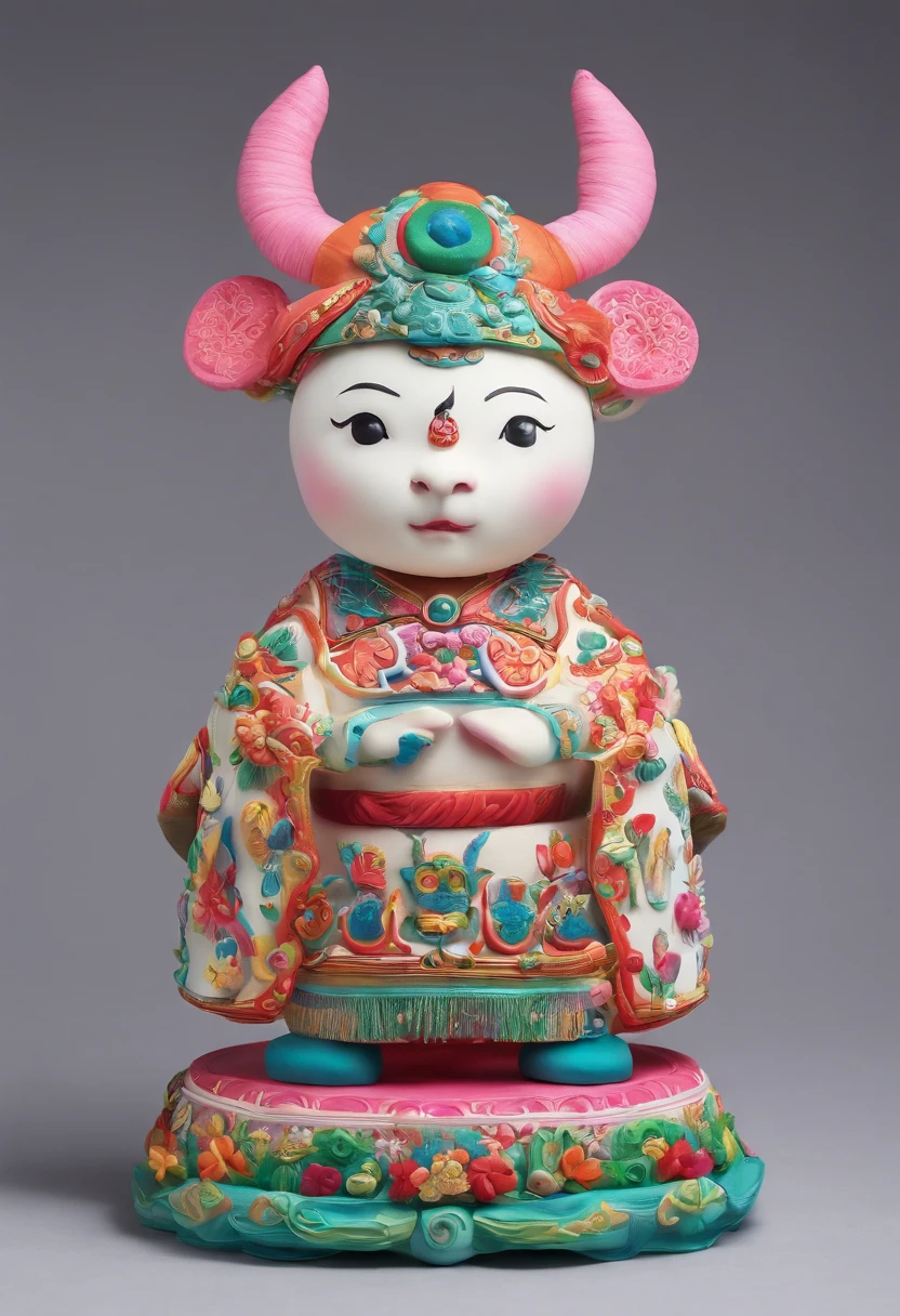 Yi or Miao costumes,stag,The white,cute big breasts