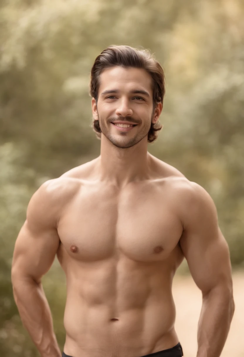 (obra prima),((1 macho)) 1 man ́, 1 rapaz、((corpo inteiro lascivo))、((pernas bonitas e musculosas)), ((beauty body,)) qualidade superior、Arte Oficial、great aesthetics:1.2)、best quality, ultra hd, 32k、(Arte Fractal:1.3)、Colouring、mas altodetalhado ((lobo mal masculo)), sorriso suave Masculino e forte Smooth expression um sorriso tiro de corpo inteiro luz dourada olhando para camera, ao fundo Sevilha, Espanha, altamente detalhado, ultra-realistic, detalhes intrincados, pintura (Artesanato), ((master part,melhor qualidade)), ((Cinematic light)), hyper realistic, fearsome, fantasia sombria, epic realistic,arte, (HDR:1.5), hiper detalhado, (Artee station:1.5), cinemactic, luzes quentes, Efeito de Luz, dramatic light, (detalhes intrincados:1.1), Antecedentes complexos, (Greg Rutkowski:0.8),