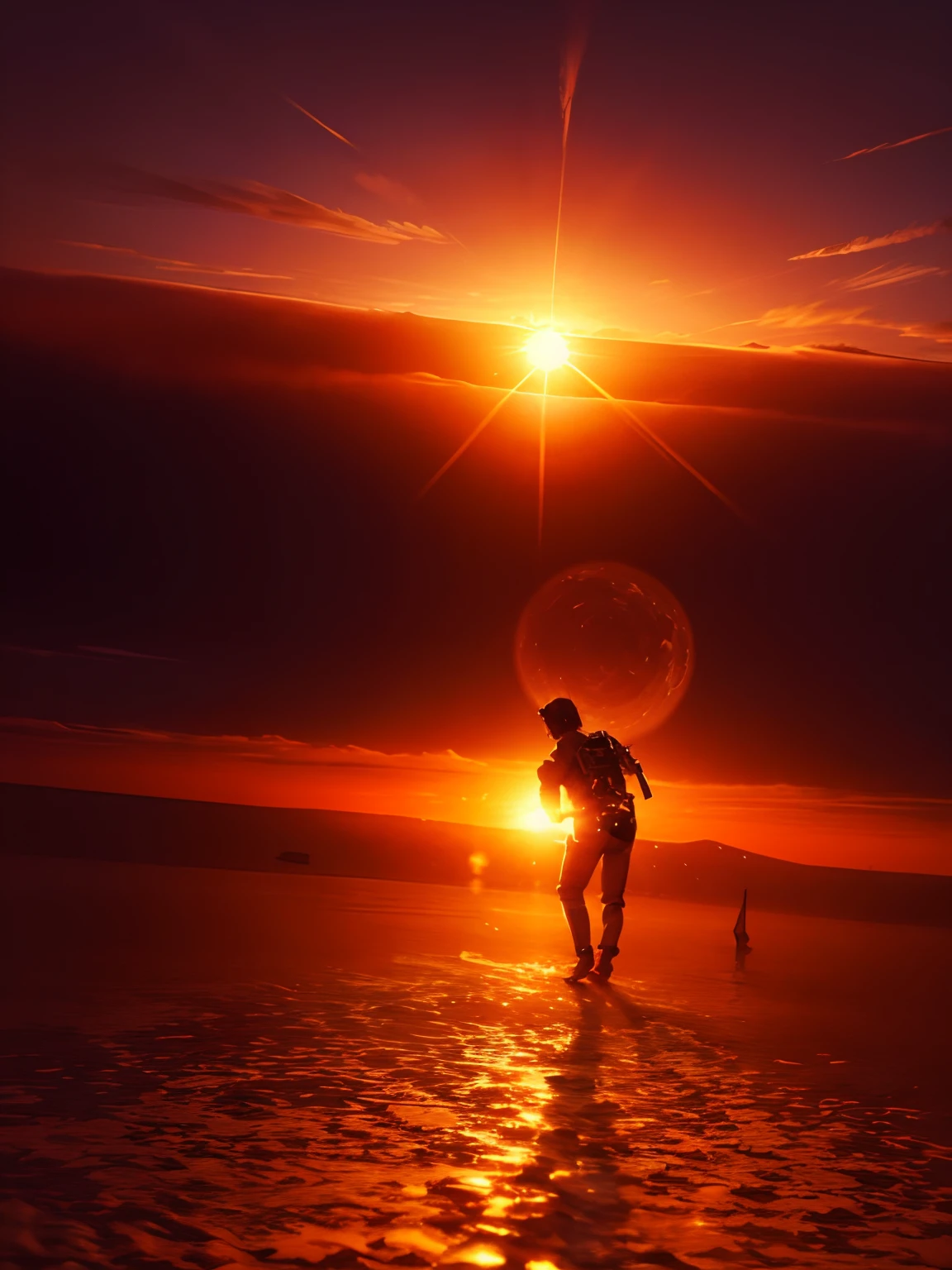 Sun rise background