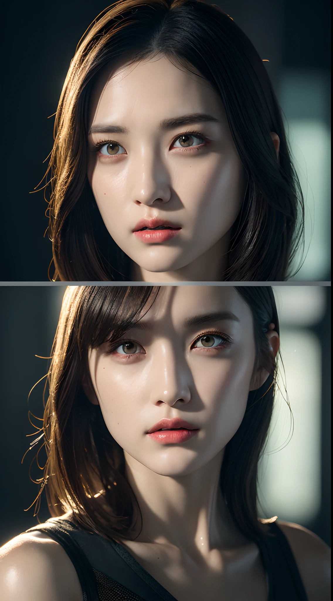 ((Best quality)), ((masterpiece)), (detailed:1.4), 3D, an image of a beautiful cyberpunk female,HDR (High Dynamic Range),Ray Tracing,NVIDIA RTX,Super-Resolution,Unreal 5,Subsurface scattering,PBR Texturing,Post-processing,Anisotropic Filtering,Depth-of-field,Maximum clarity and sharpness,Multi-layered textures,Albedo and Specular maps,Surface shading,Accurate simulation of light-material interaction,Perfect proportions,Octane Render,Two-tone lighting,Wide aperture,Low ISO,White balance,Rule of thirds,8K RAW,