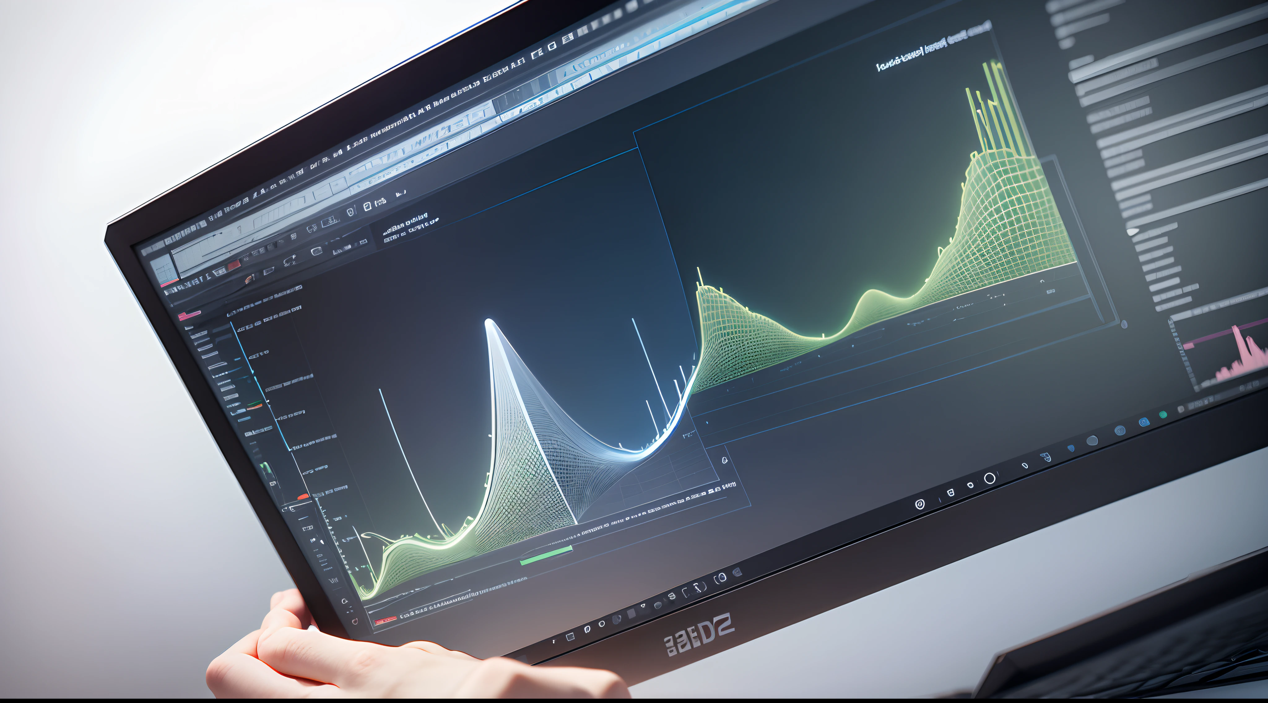 Engaging 3D visualization featuring stunning graphs