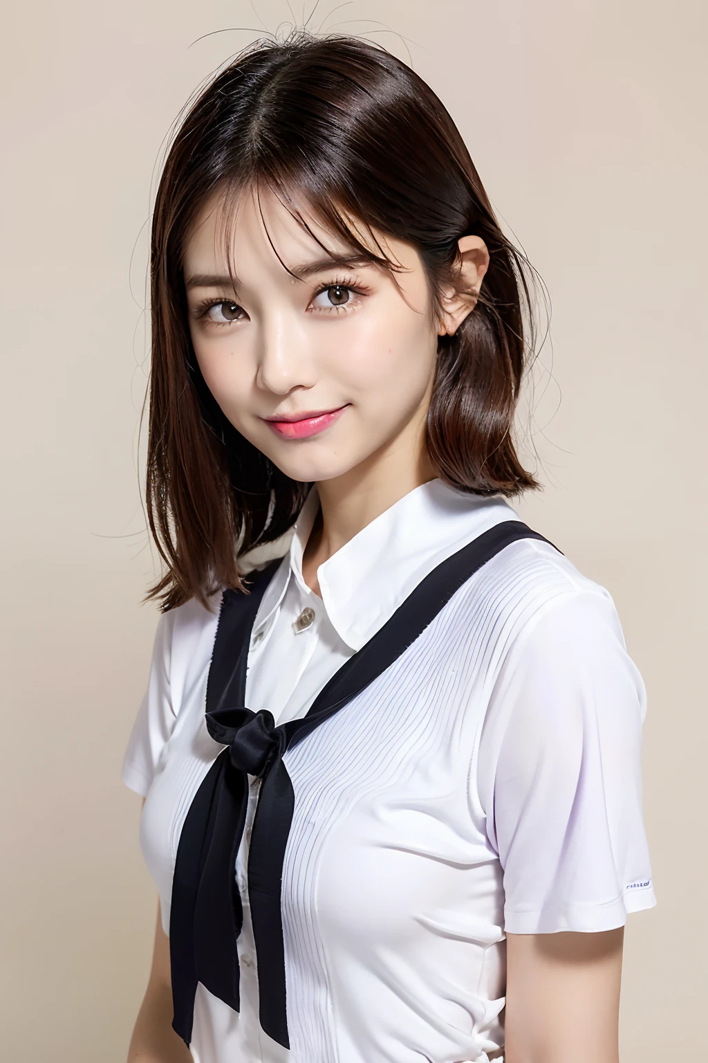 1girl,beautiful vintage color, instagram (photorealistic, high resolution:1.4), ((puffy eyes)), looking at viewer, , full body (8k, RAW photo, best quality, masterpiece:1.2), (realistic, photo-realistic:1.37),(sharp focus:1.2), professional lighting, photon mapping, radiosity, physically-based rendering, (pale skin:1.2),(small breasts:1.2), looking at viewer, (middle hair:1.5), portrait, purple eyes, (sliver hair:1.1),bangs, (simple background:1.4), solo, upper body, realistic,(masterpiece:1.4),(best quality:1.4),(shiny skin),fashi-girl,makeup,smile(skinny,closed mouth,shy :1.3) ,(standing,black Stewardess uniform,Necromancer:1.1),medium bust,sexy pose ,