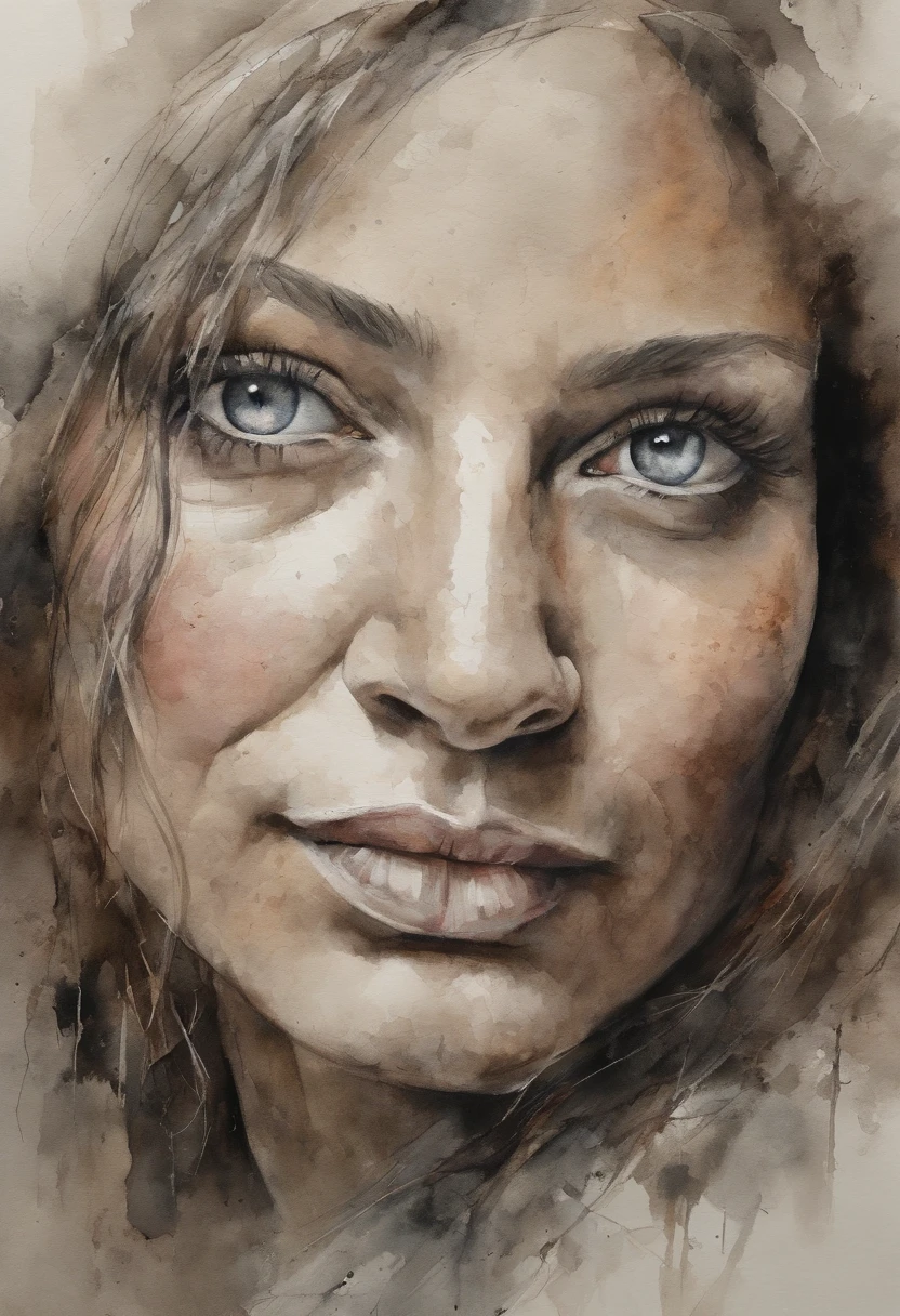 (ultra-detailed, realistic:1.37), expressionless eyes, lonely figure, gloomy atmosphere, black flowing hair, realism, surrealism, decorative art, modern, constructivism, Fuji colors, color palette, lineup, rotational symmetry, ultra-high-definition, retinal, masterpiece, accurate anatomical structure, textured skin, award-winning, best quality, high-quality, super detailed, highly detailed, a high-resolution