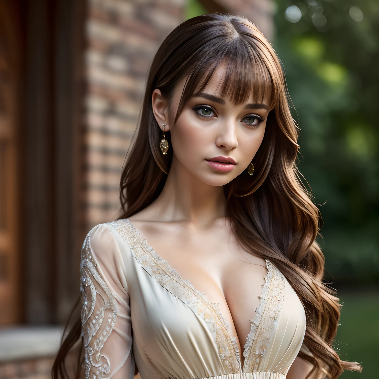 A photo of a Woman, in a beautiful dress, Fully Clothed:1.2, clothing, wearing clothes, SFW, ((Sophie Mudd:1, Sarah Stephens:0.9)) (Ultra Detailed, 8K, Highly Detailed, Ultra realistic, photo, photo realistic, masterpiece, sharpe, hyperrealistic, detailed eyes) ((skin texture, texture, realistic skin texture, high skin detail))