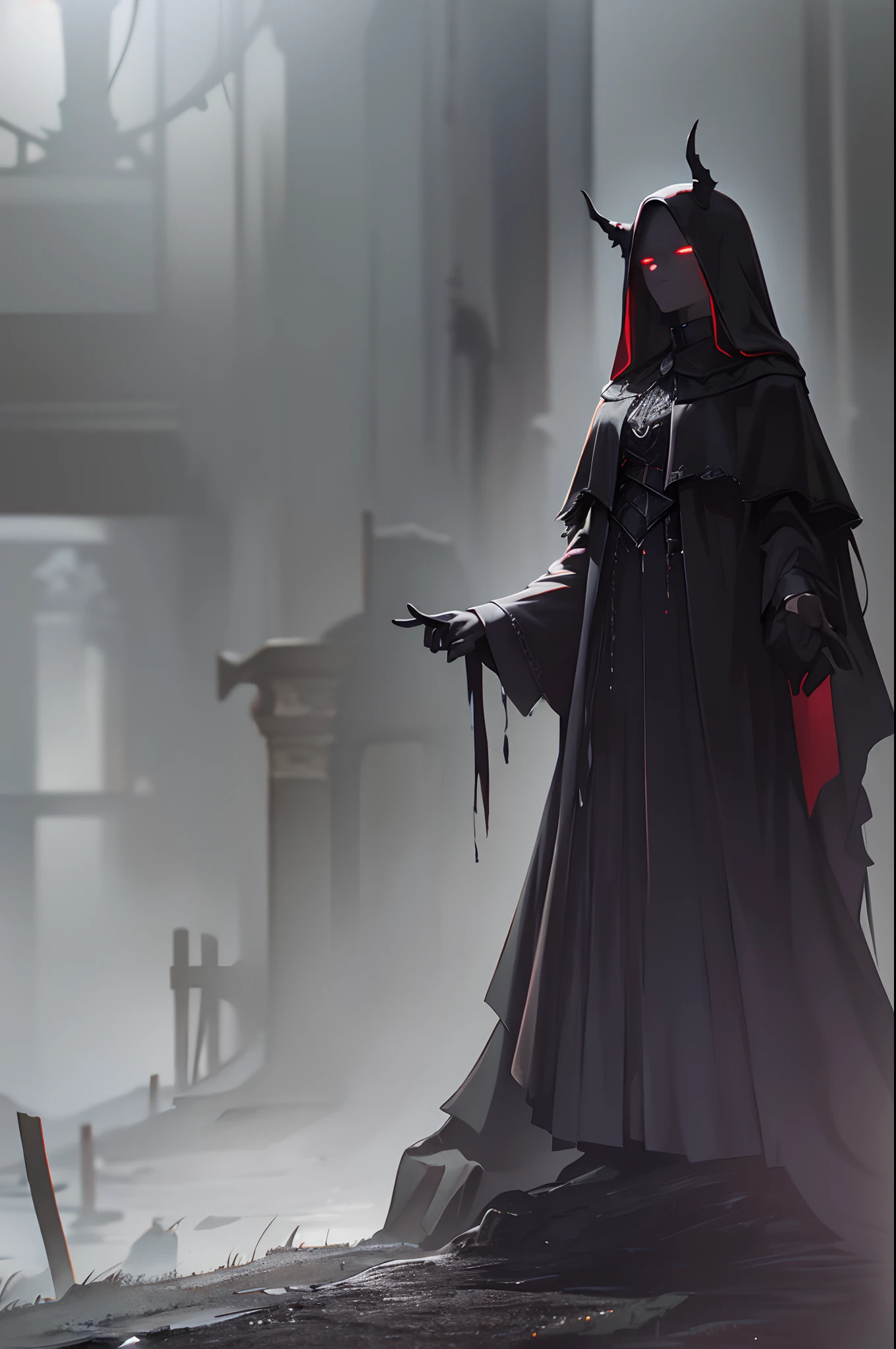 (best quality,4k,8k,highres,masterpiece:1.2),ultra-detailed,realistic:1.37,dark path,grim reaper,shadowy figures,ominous atmosphere,mysterious landscape,sinister shadows,moonlit glow,sharp contrast,monochrome:0.9,narrow path,ominous clouds,blood red accents,demonic presence,detail-rich scene,eerie ambience,dreary setting,hauntingly beautiful,ominous aura,horrifyingly vibrant,nightmarish colors,suspenseful mood,foreboding scenery,otherworldly atmosphere,macabre undertones,gothic elements,mystical realm,disturbed spirits,dark energy,whispering winds,morbidly fascinating,phantom figures,sinister journey,shadowy rituals,ethereal veil,dread-filled air,lurking darkness,supernatural entities