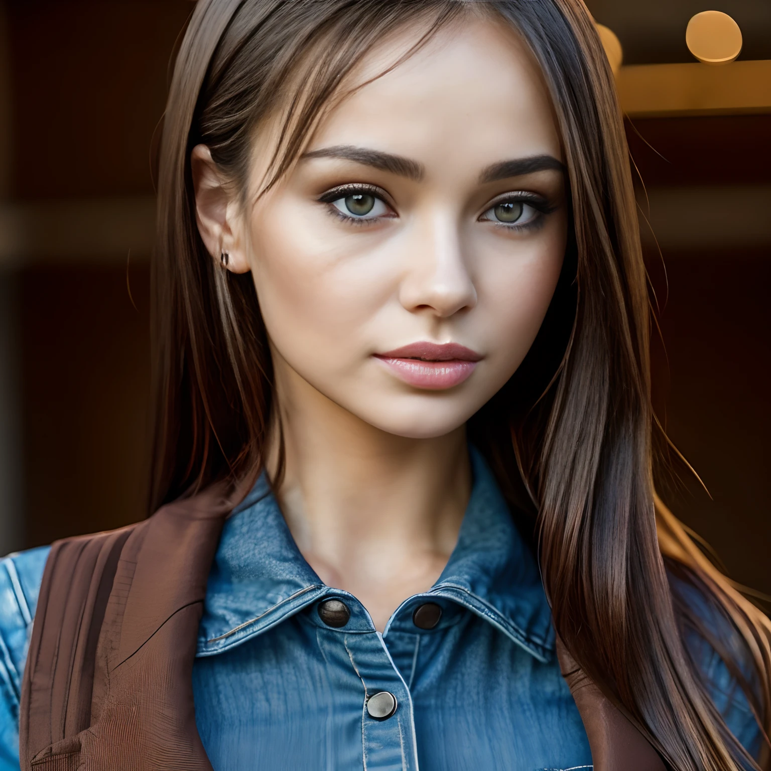A photo of a Woman eating food, Fully Clothed:1.2, clothing, wearing clothes, SFW, ((Sophie Mudd:1, Sarah Stephens:0.9)) (Ultra Detailed, 8K, Highly Detailed, Ultra realistic, photo, photo realistic, masterpiece, sharpe, hyperrealistic, detailed eyes) ((skin texture, texture, realistic skin texture, high skin detail))